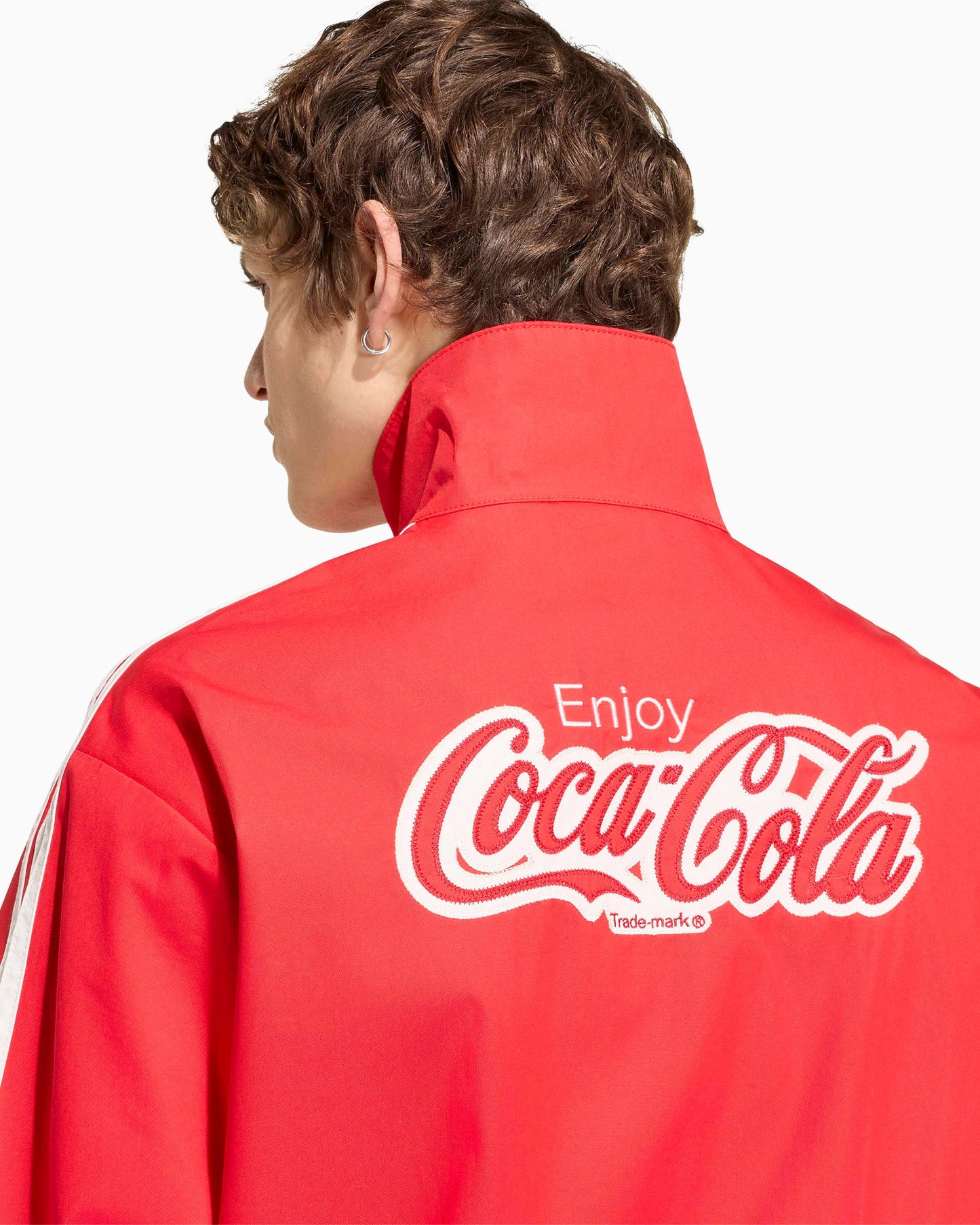 Chaqueta de chandal con logo adidas Originals x Coca-Cola Firebird Classic para hombre