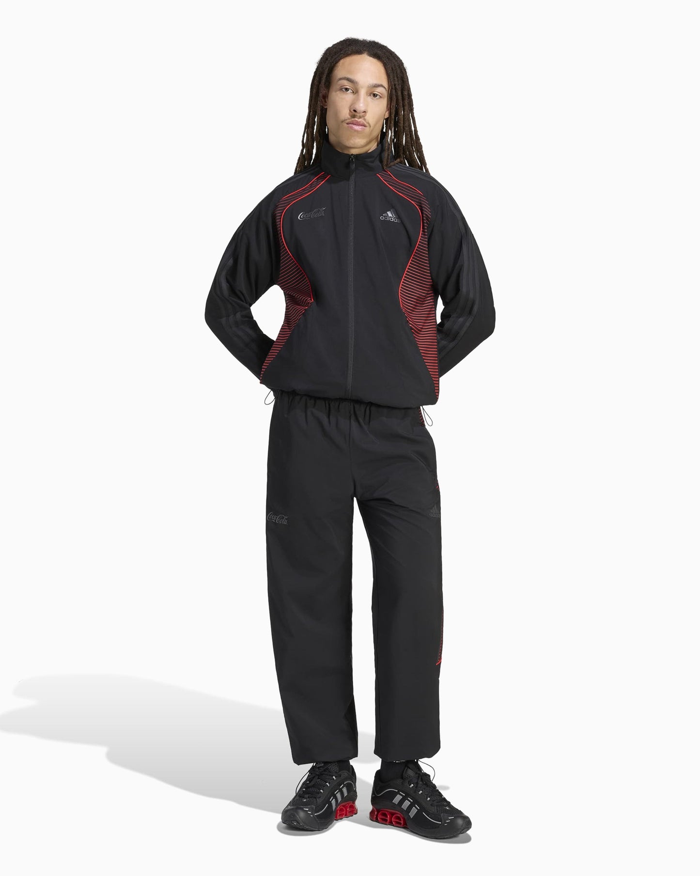 Chaqueta de chandal con logo Relaxed adidas Originals x Coca-Cola Teamgeist para hombre
