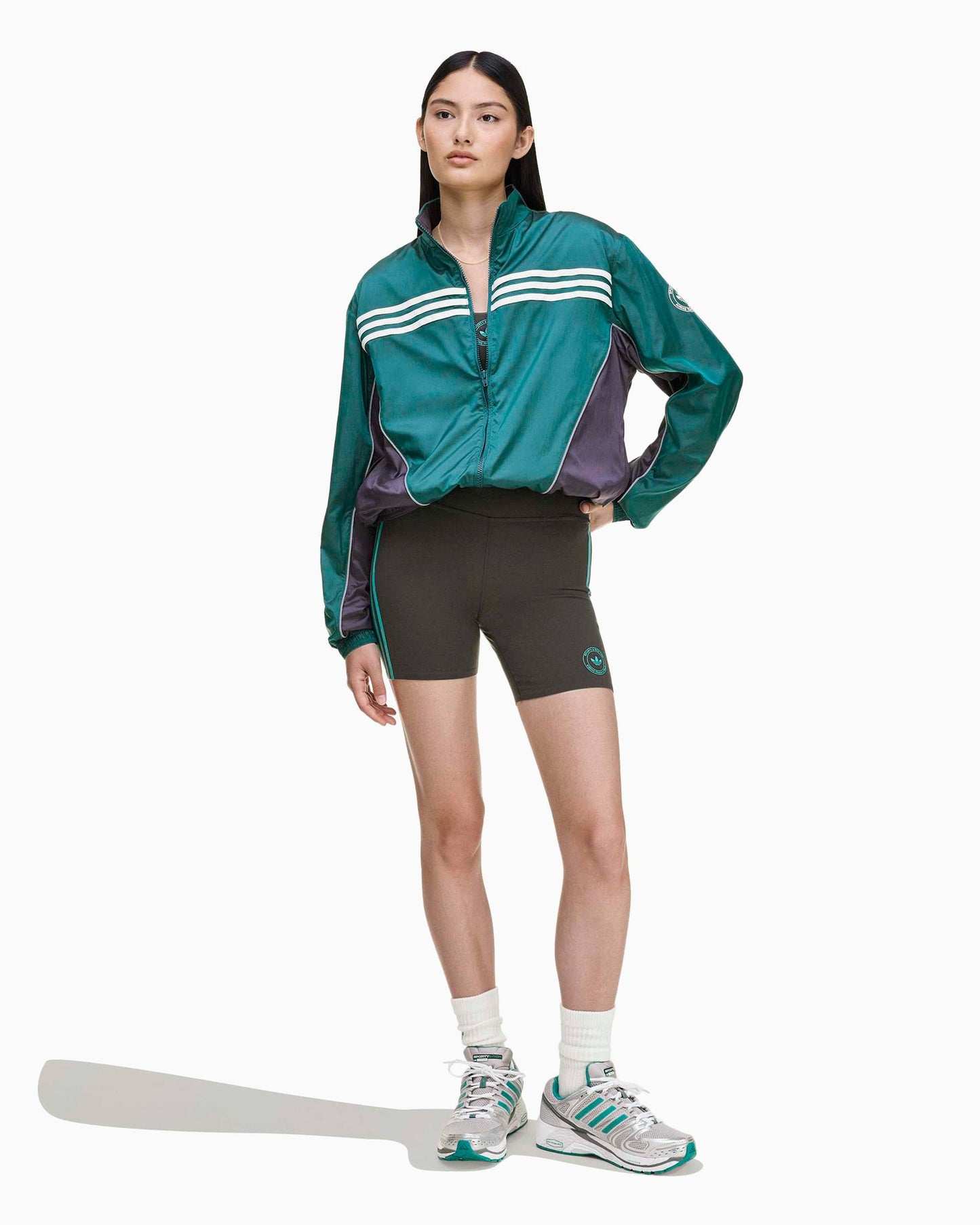 Cortavientos adidas Originals x Sporty & Rich para mujer