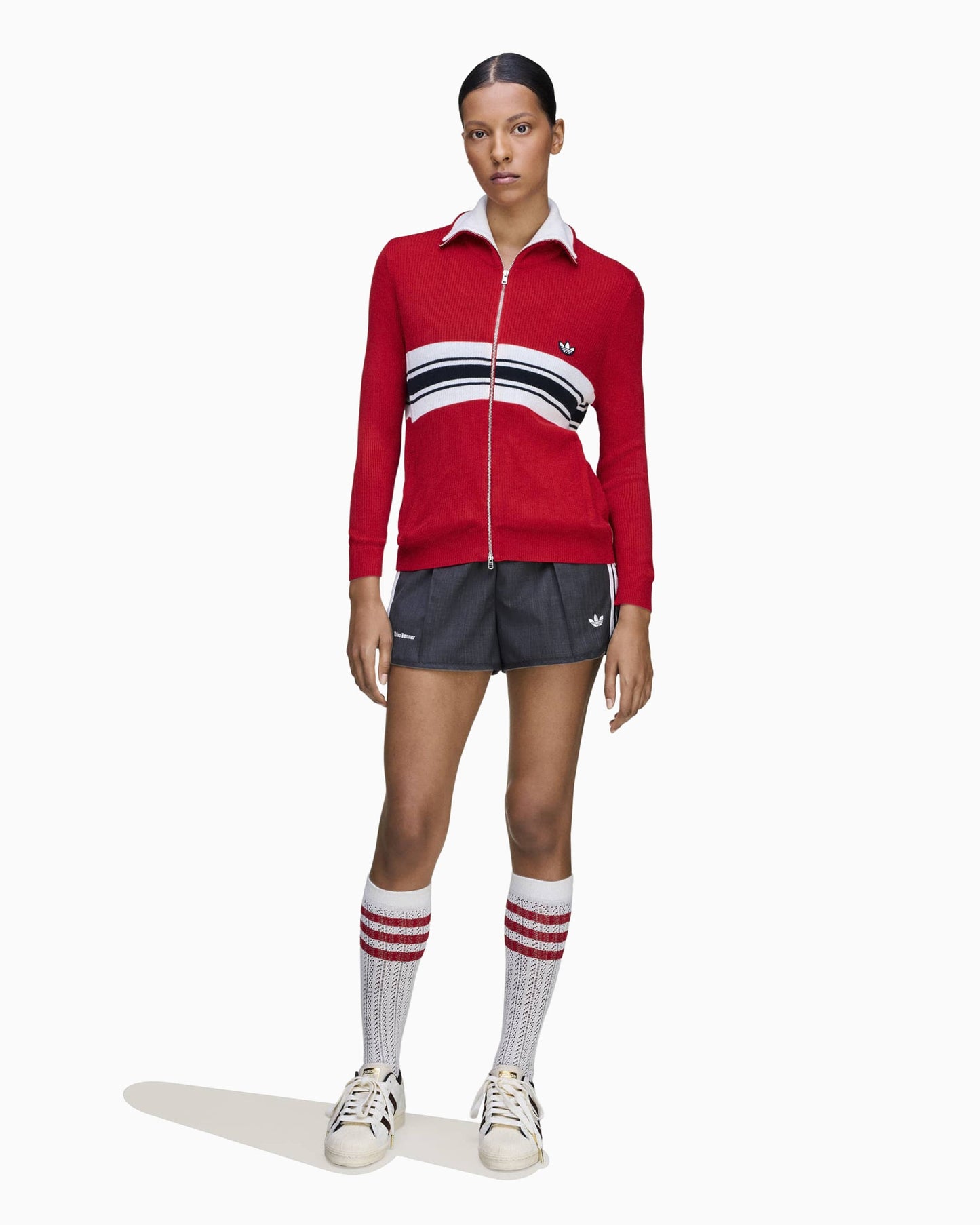Chaqueta de chandal Slim adidas Originals x Wales Bonner para mujer
