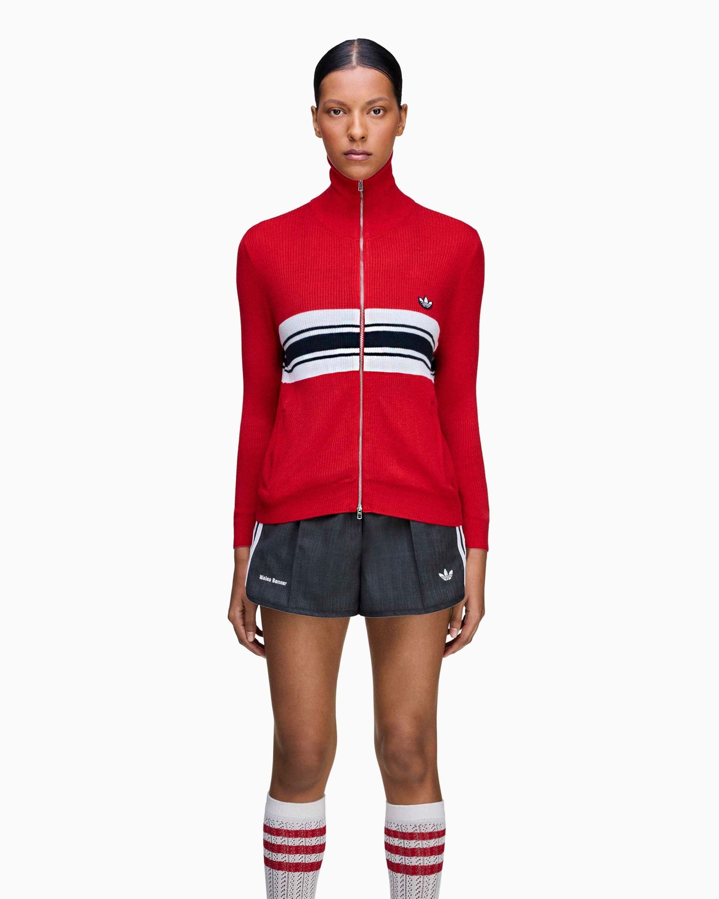 Chaqueta de chandal Slim adidas Originals x Wales Bonner para mujer
