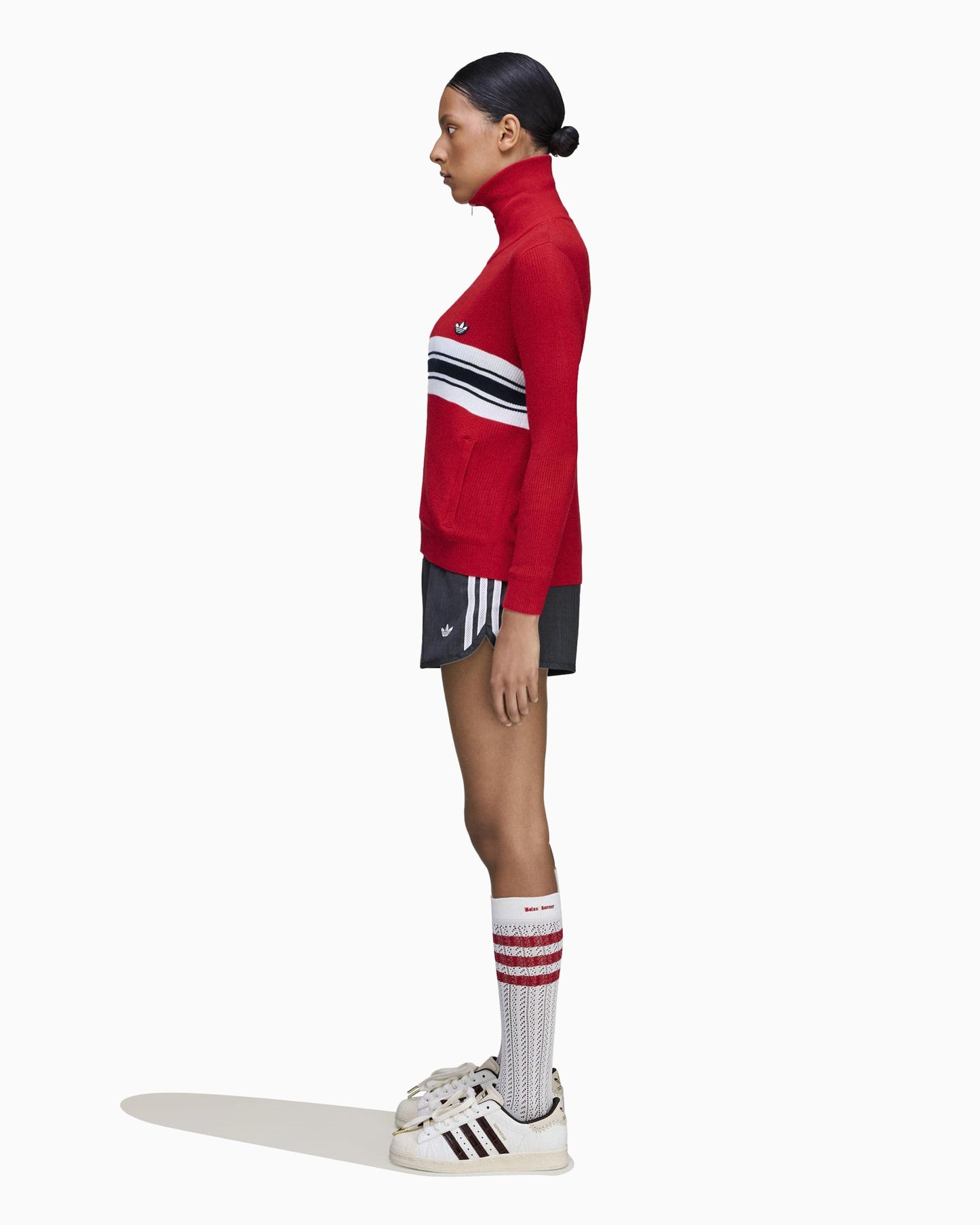 Chaqueta de chandal Slim adidas Originals x Wales Bonner para mujer