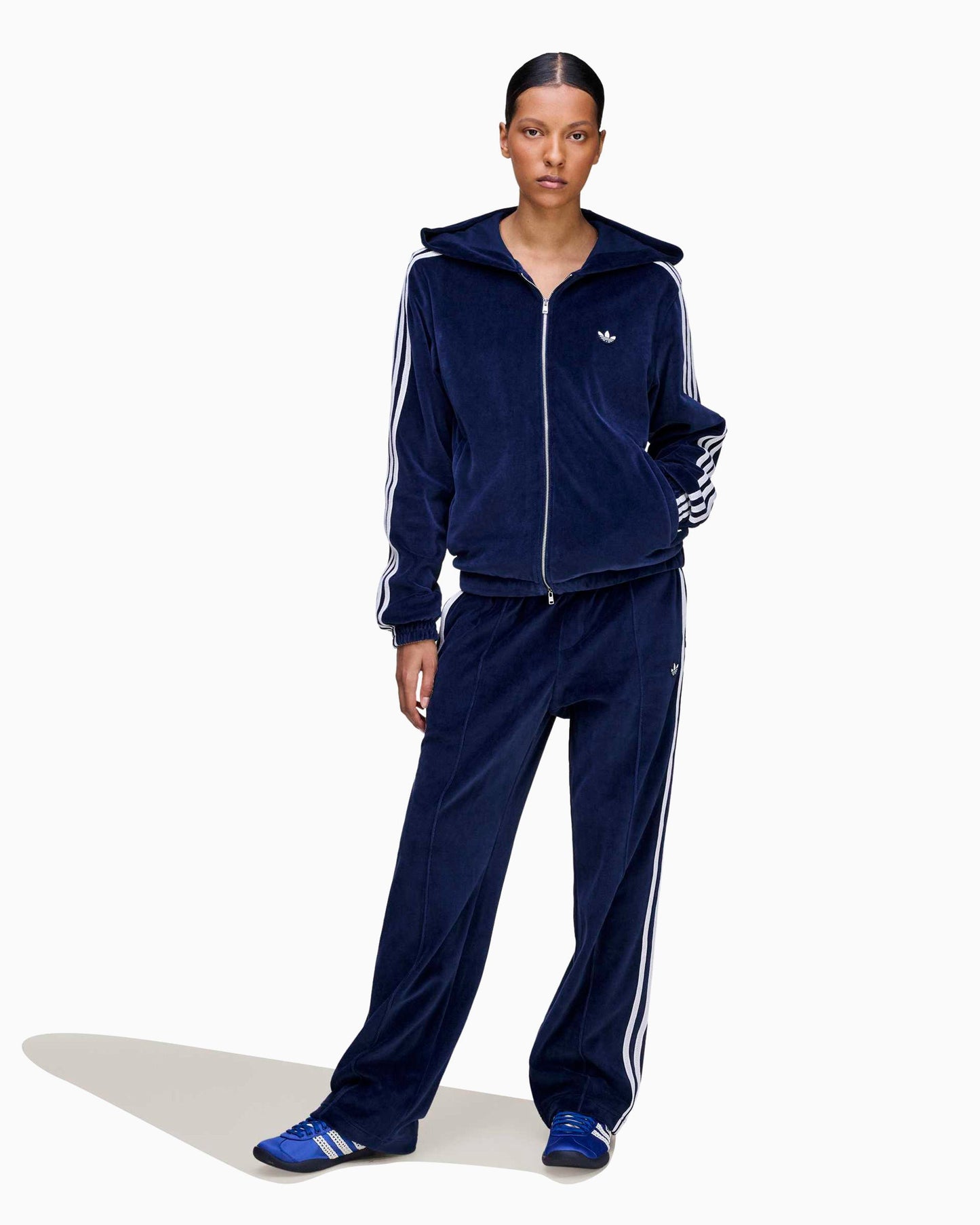 Chaqueta de chandal adidas Originals x Wales Bonner Velour para hombre