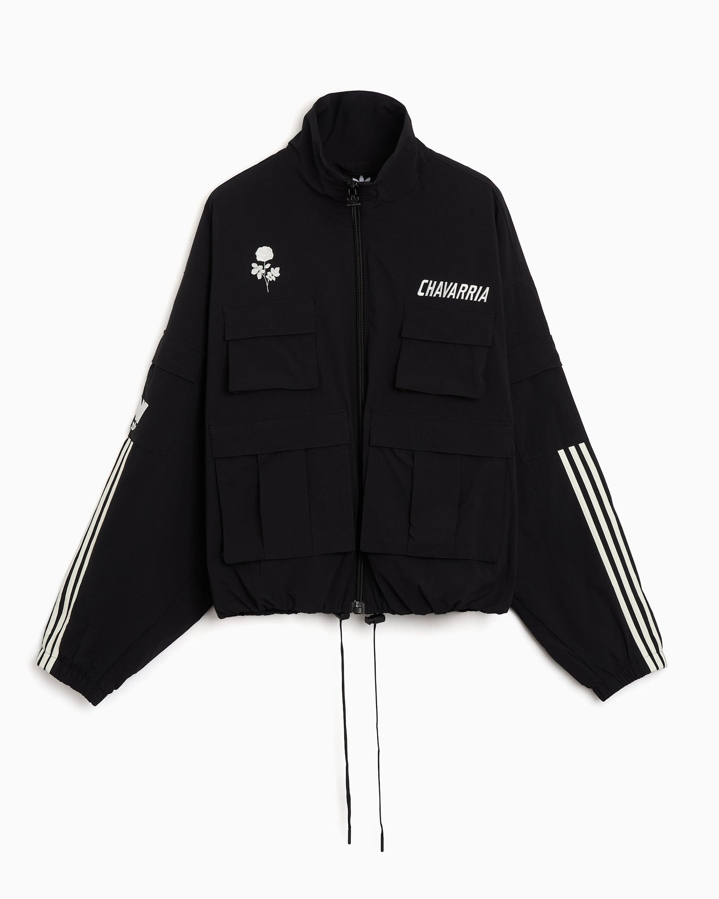 Chaqueta de chandal con logo Relaxed adidas Originals x Willy Chavarria Cargo para hombre