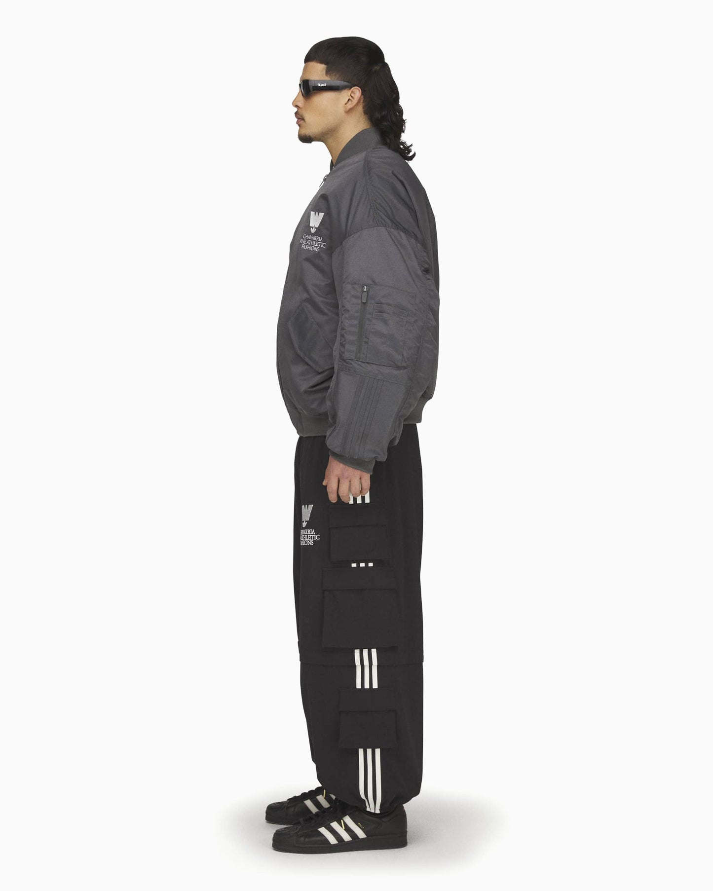 Bomber con gráfico adidas Originals x Willy Chavarria para hombre