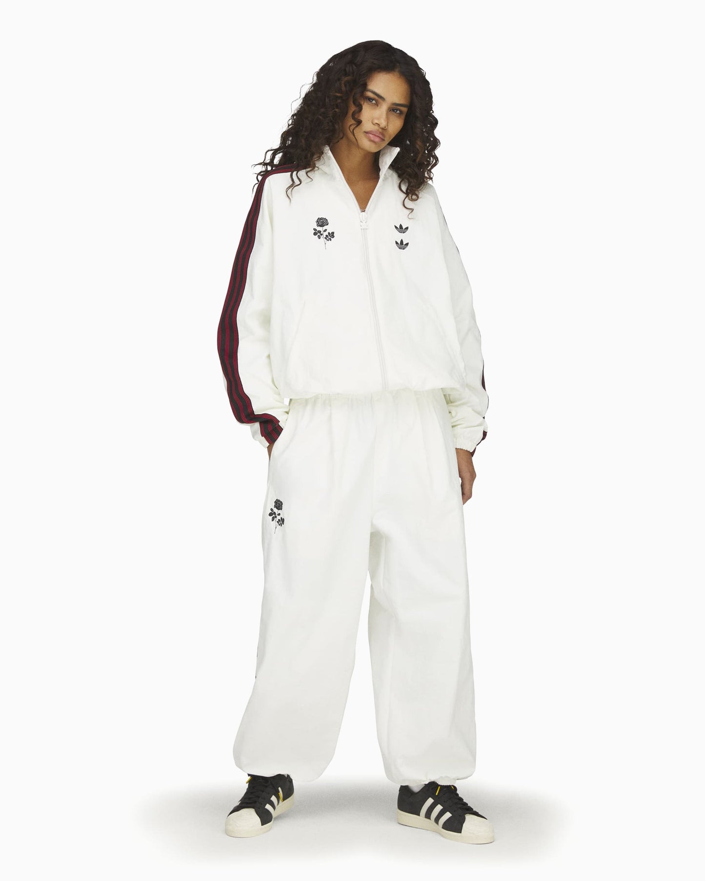 Chaqueta de chandal con gráfico adidas Originals x Willy Chavarria para hombre