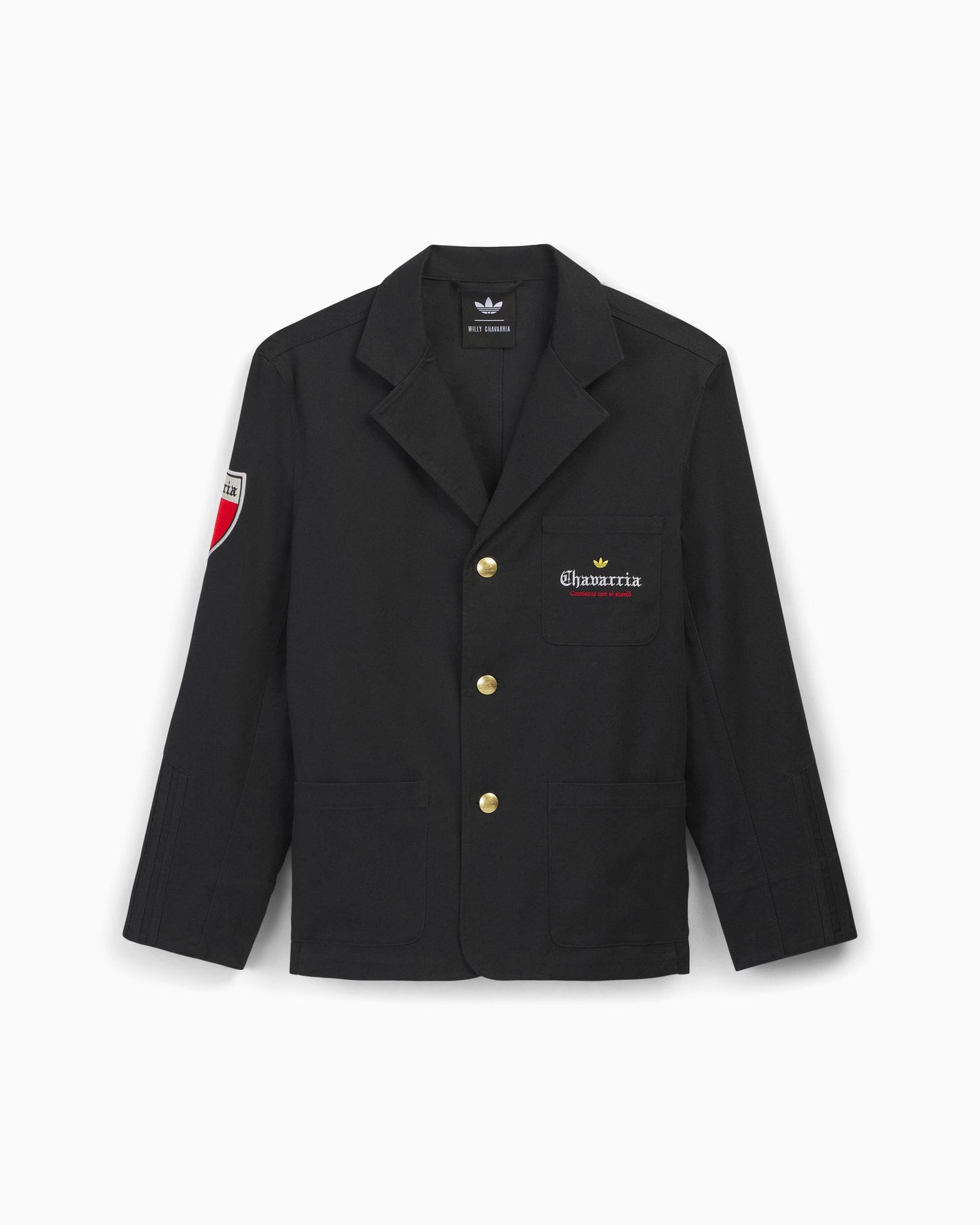 Blazer con logo adidas Originals x Willy Chavarria Players para hombre