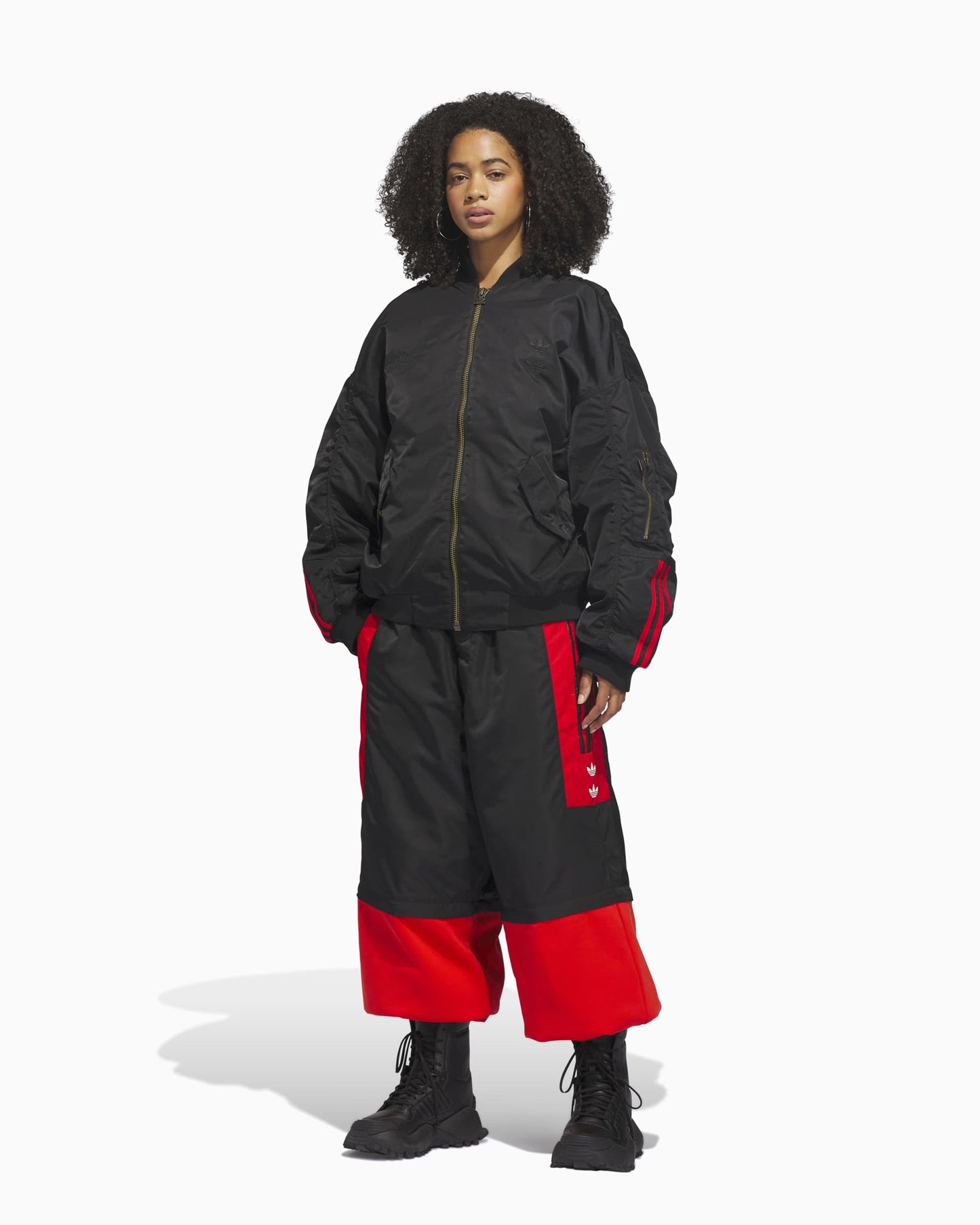 Bomber Relaxed adidas Originals x Willy Chavarria Satin para hombre