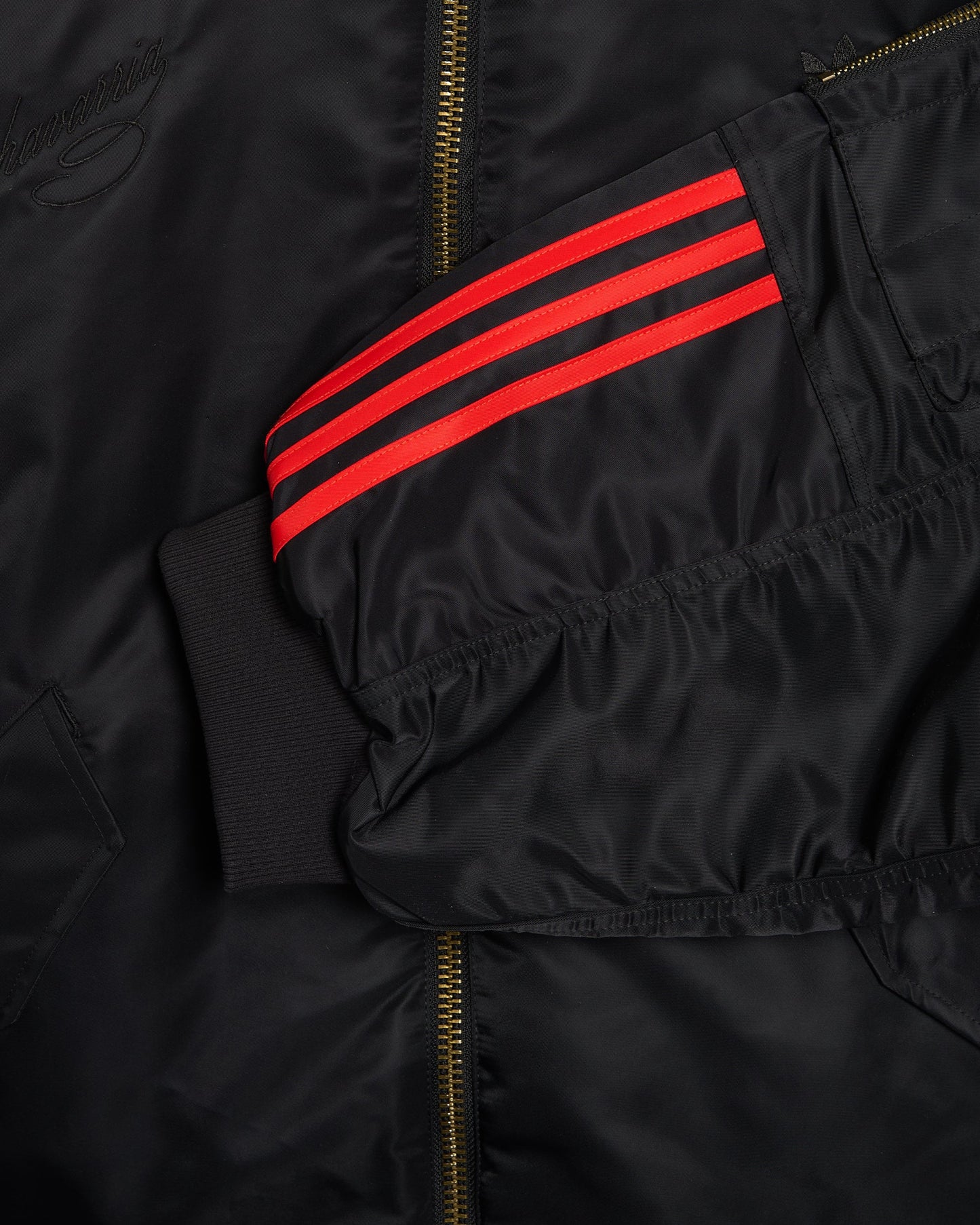 Bomber Relaxed adidas Originals x Willy Chavarria Satin para hombre