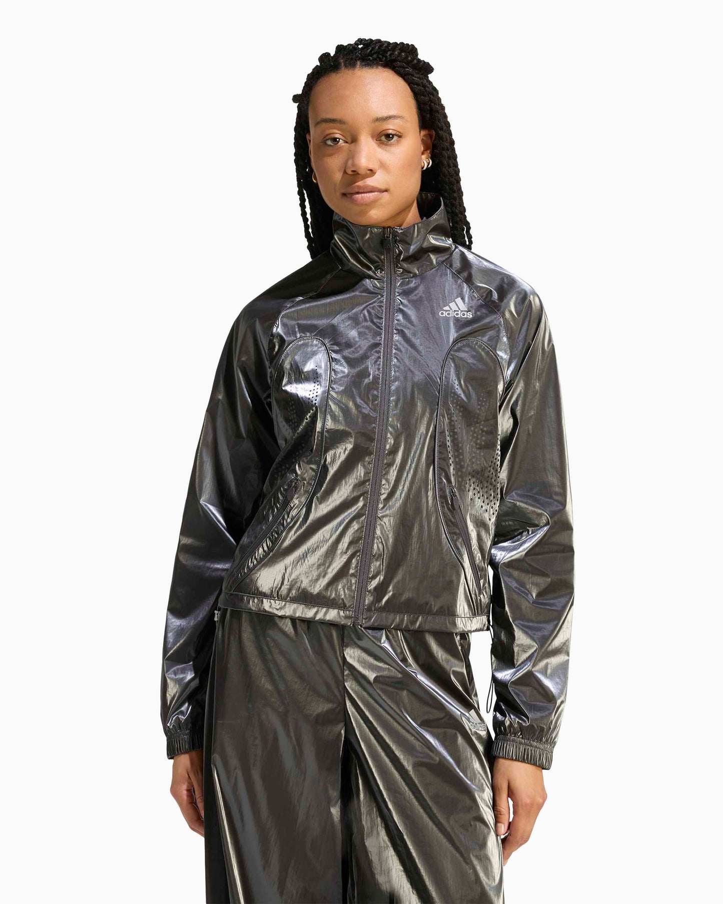 Chaqueta de chandal con logo Boxy adidas Performance F50 para mujer