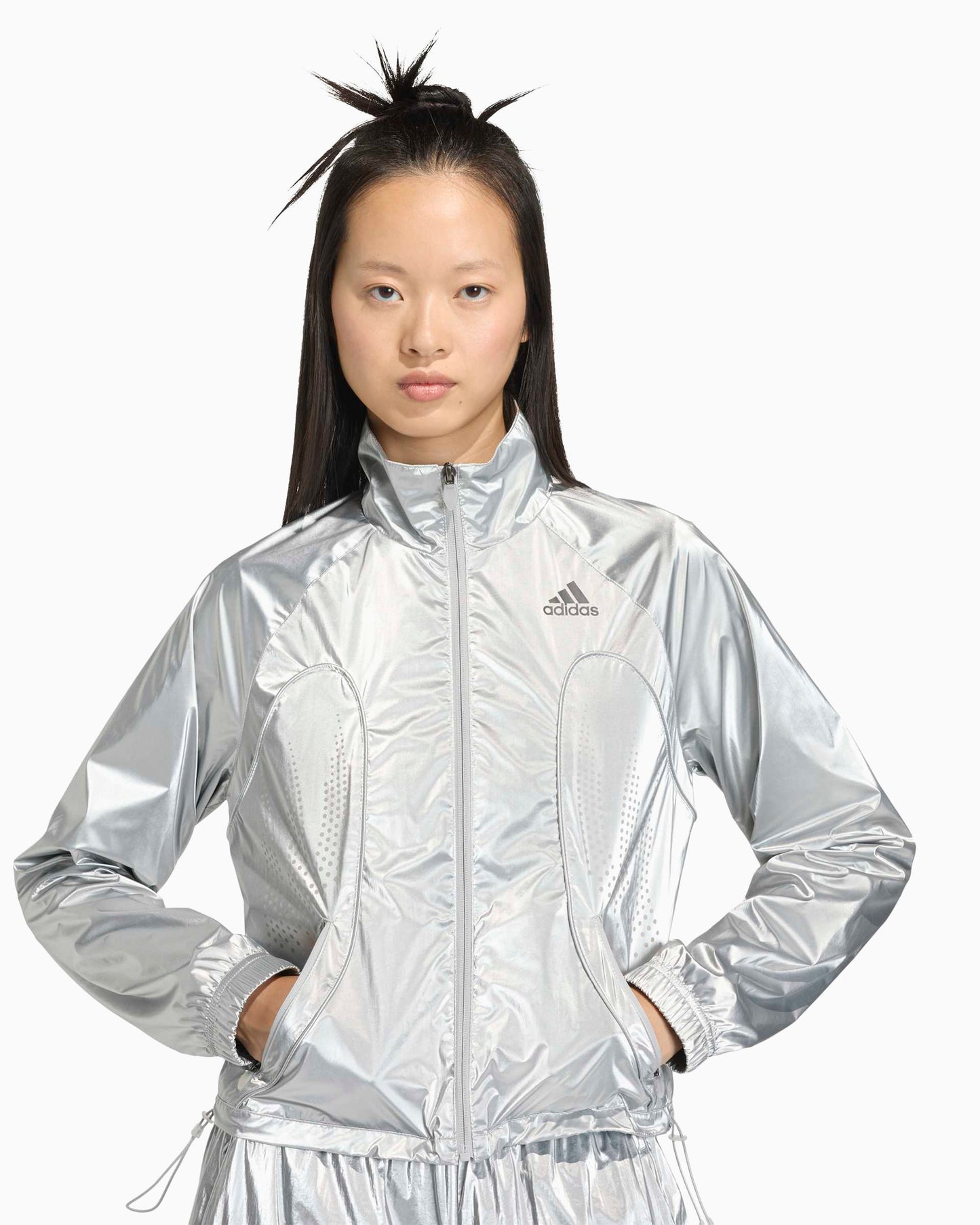 Chaqueta de chandal con logo adidas Performance F50 para mujer