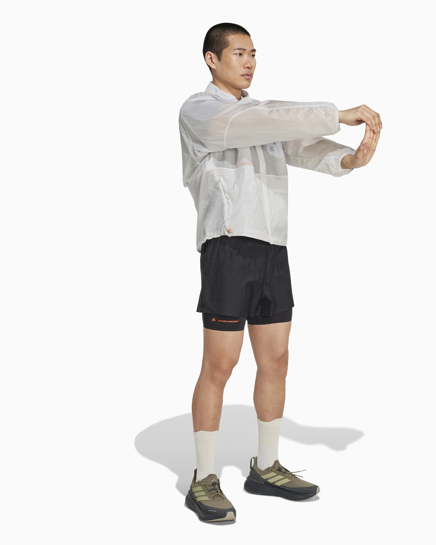 Cortavientos adidas Performance x H.Koumori Running para hombre