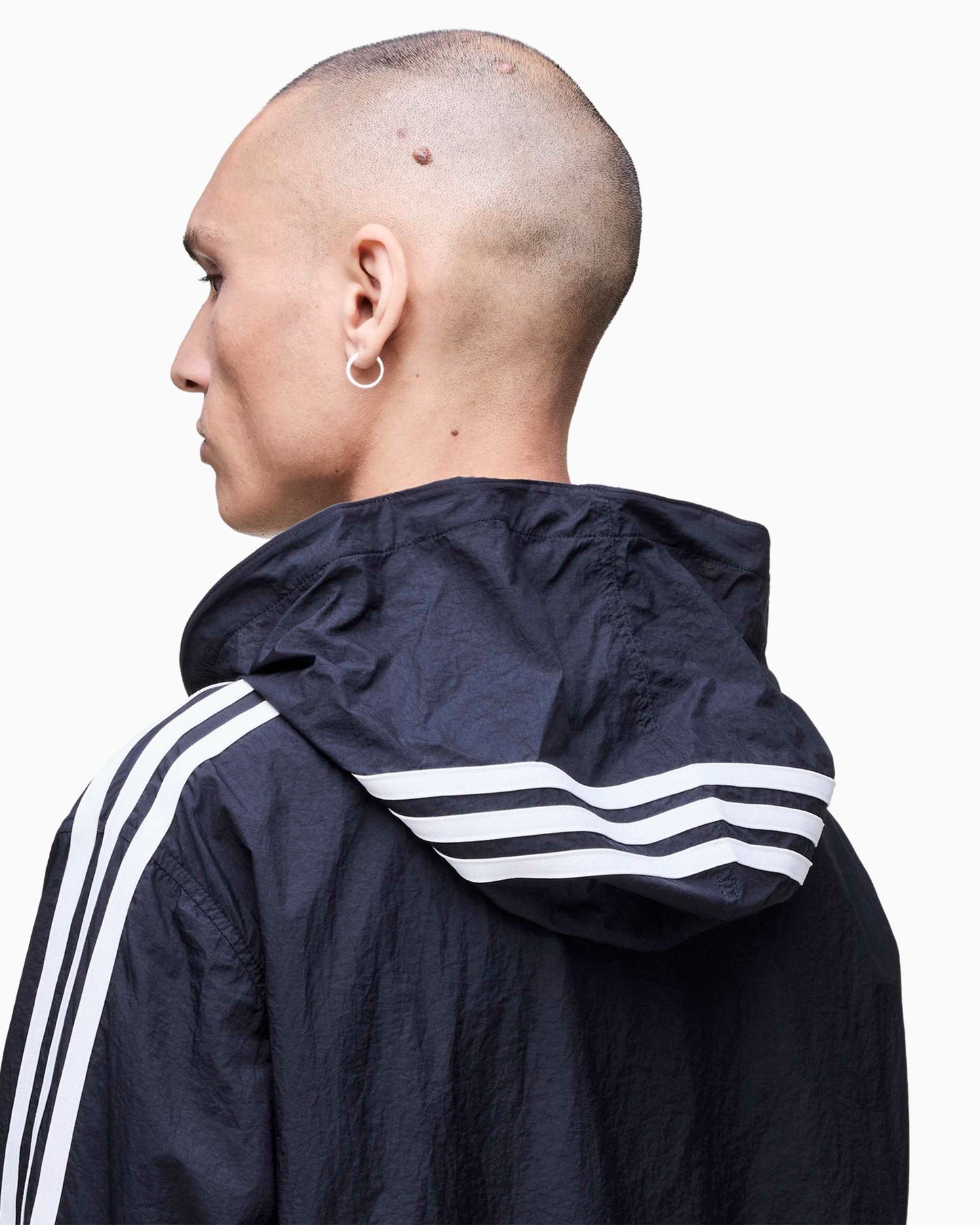 Chaqueta ligera con logo Relaxed adidas Y-3 Nylon Wired para hombre