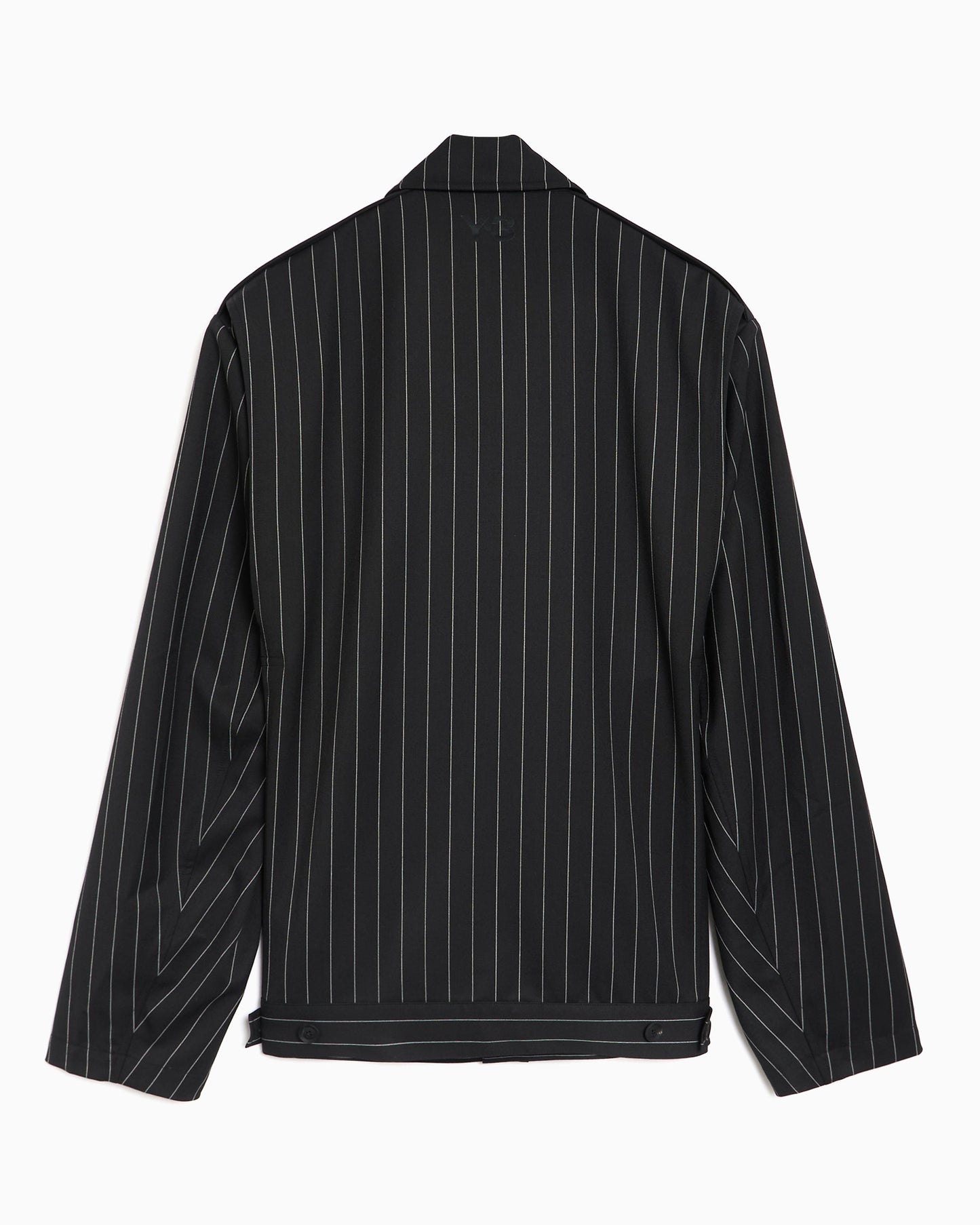 Chaqueta ligera de rayas Relaxed adidas Y-3 Refined Wool UT para hombre