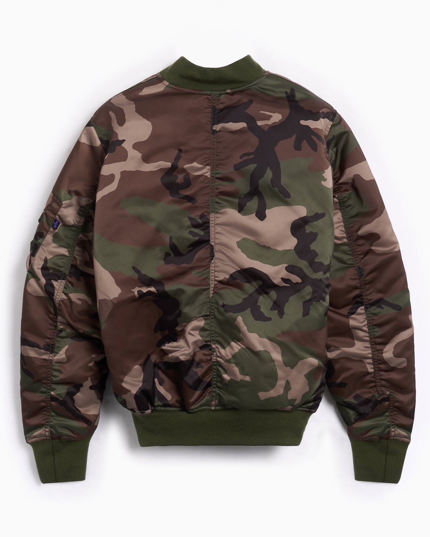 Bomber Alpha Industries MA-1 Base Flight Camo para hombre