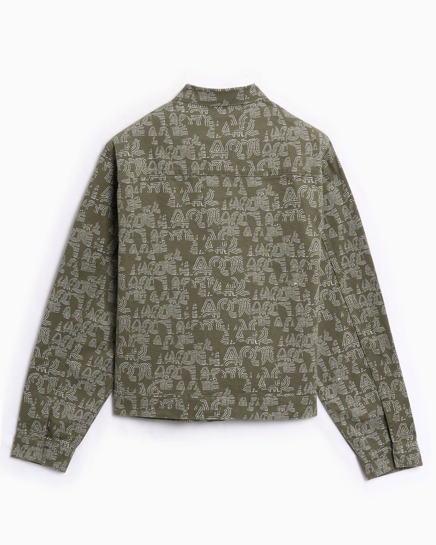 Chaqueta vaquera con gráfico Arte Antwerp Allover para hombre