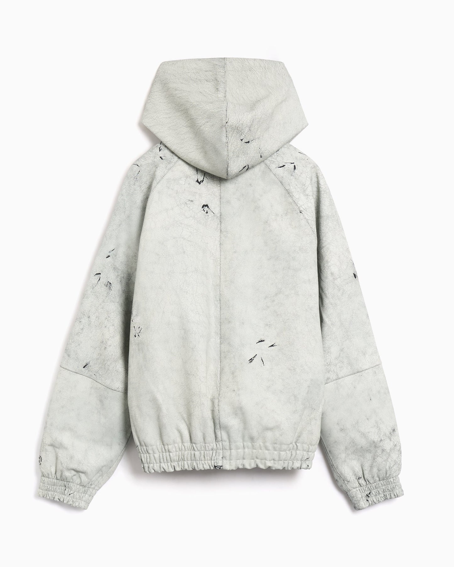 Chaqueta de cuero Relaxed Arte Antwerp Cracked para hombre