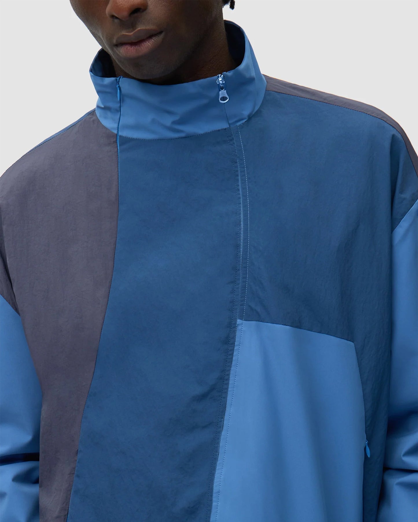 Chaqueta ligera Relaxed Arte Antwerp Curve Zipper para hombre