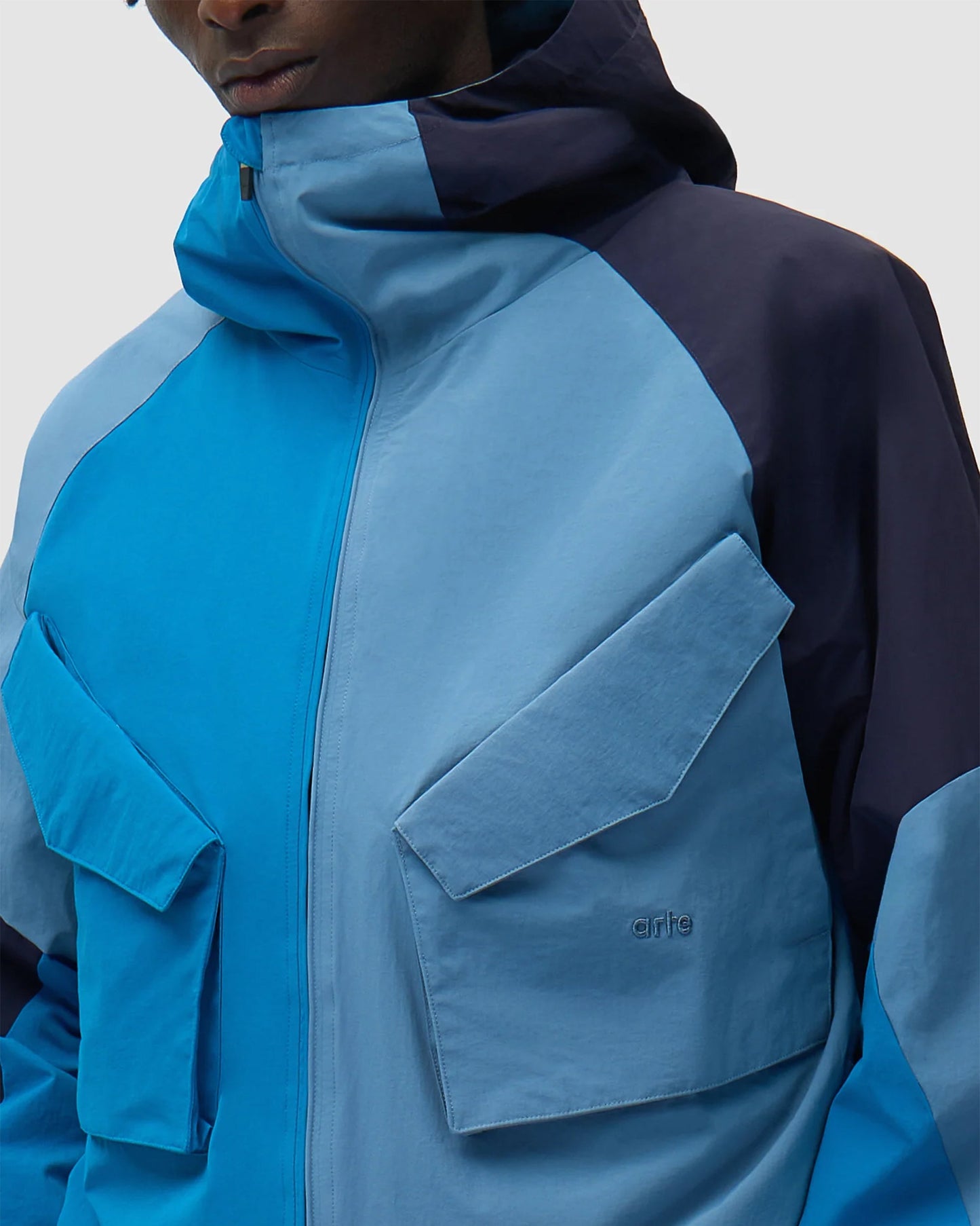 Chaqueta ligera Boxy Arte Antwerp MultiColor Technical para hombre
