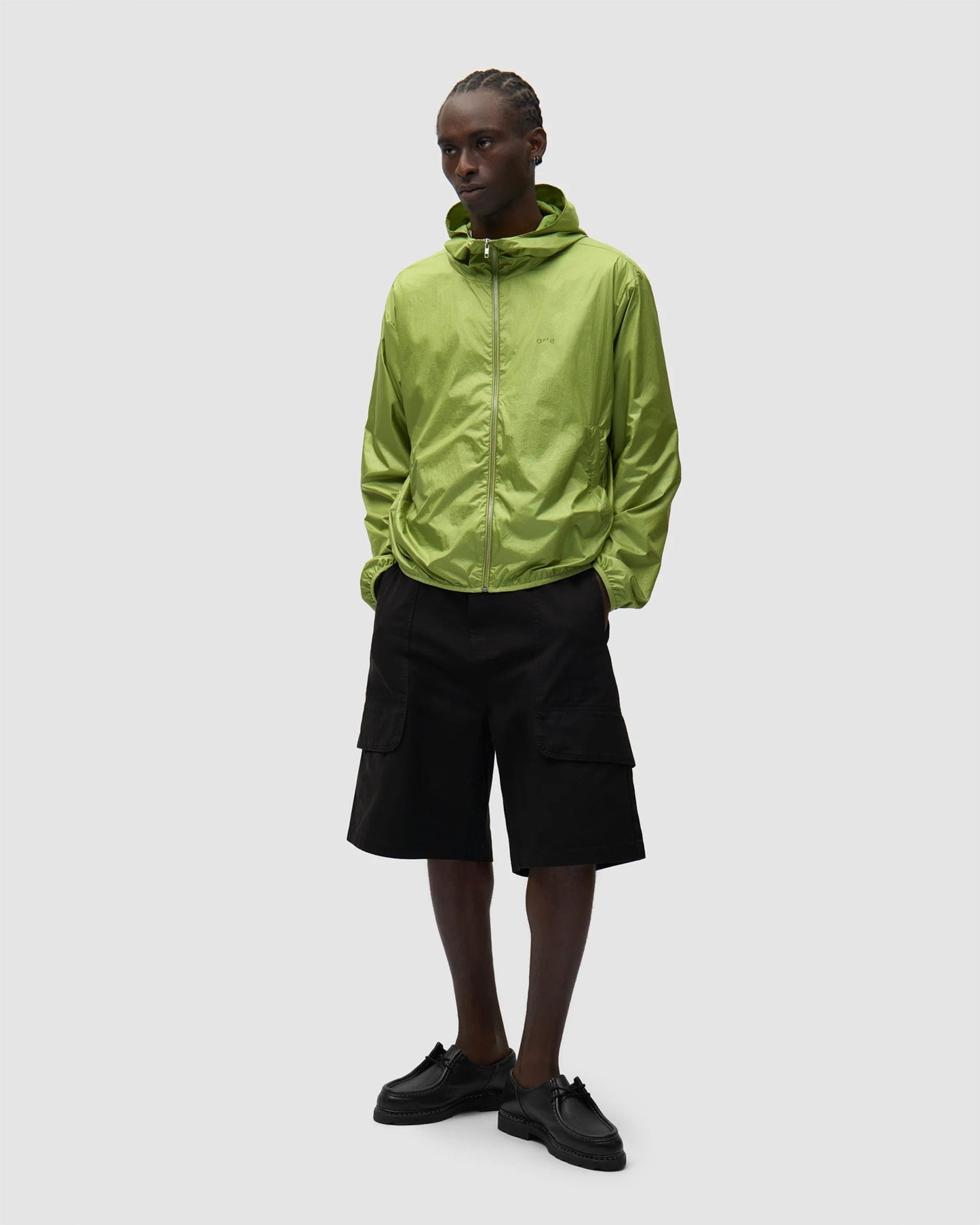 Cortavientos con logo Arte Antwerp Shiny para hombre