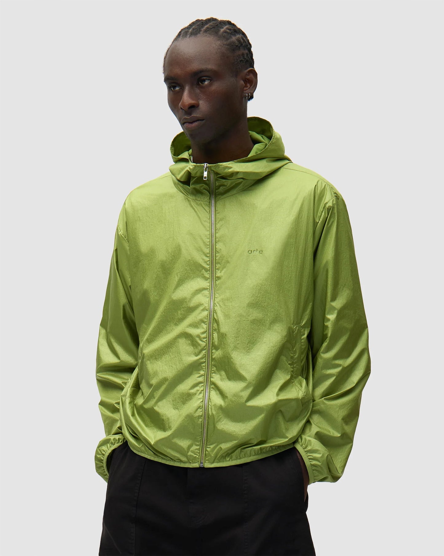 Cortavientos con logo Arte Antwerp Shiny para hombre