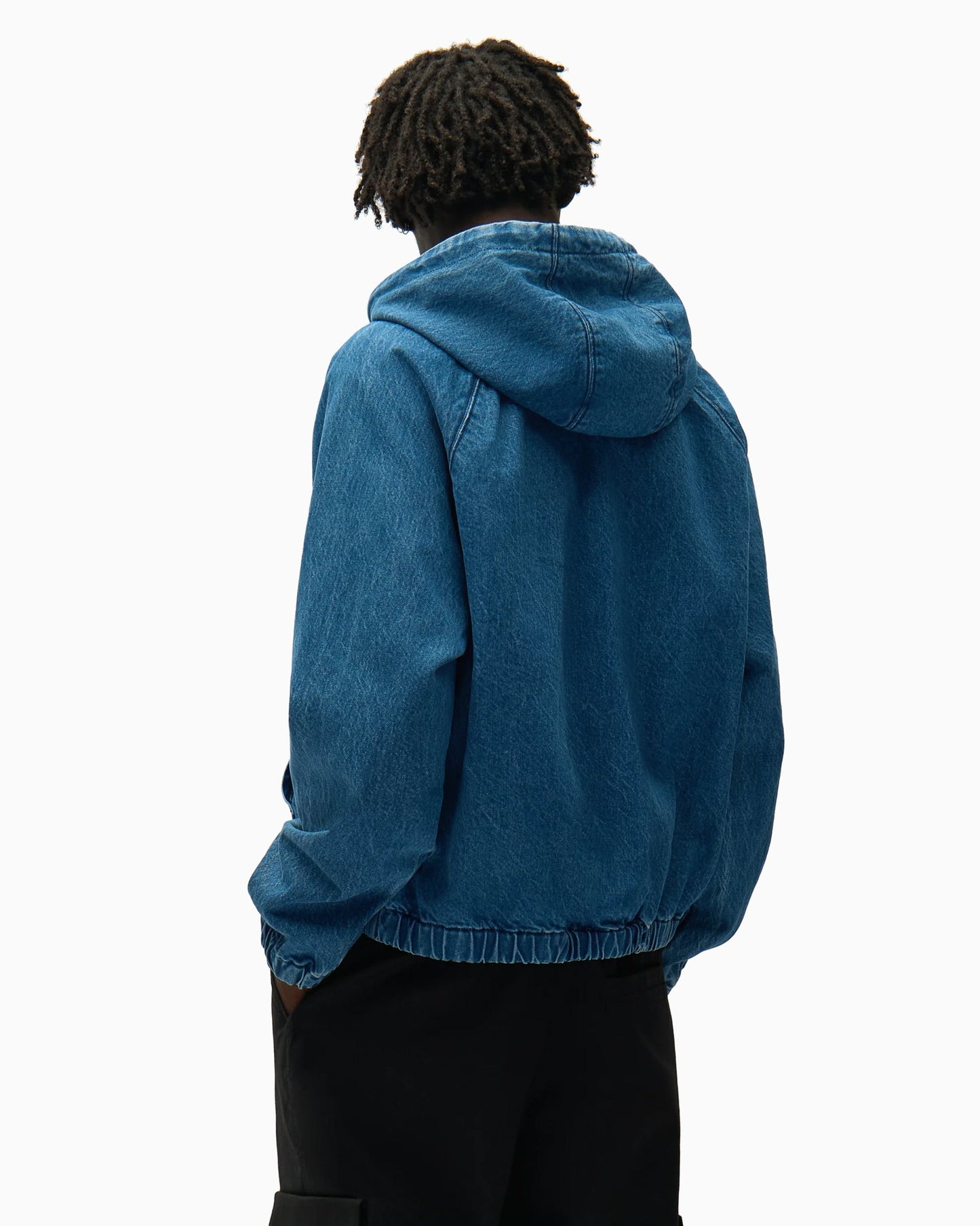 Chaqueta vaquera Con capucha Arte Antwerp Split Logo para hombre