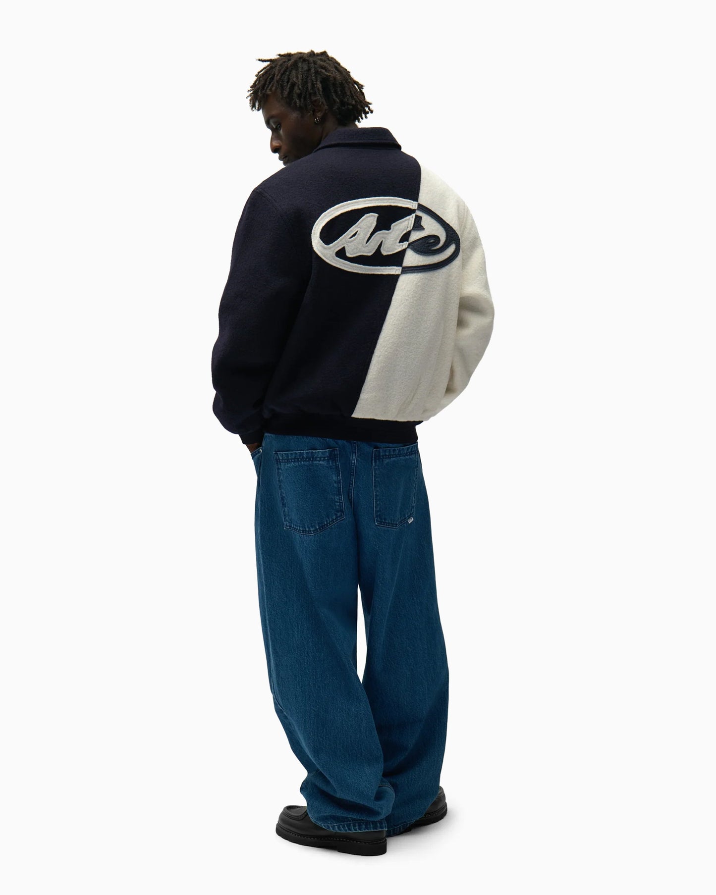 Varsity con logo Arte Antwerp Wool para hombre