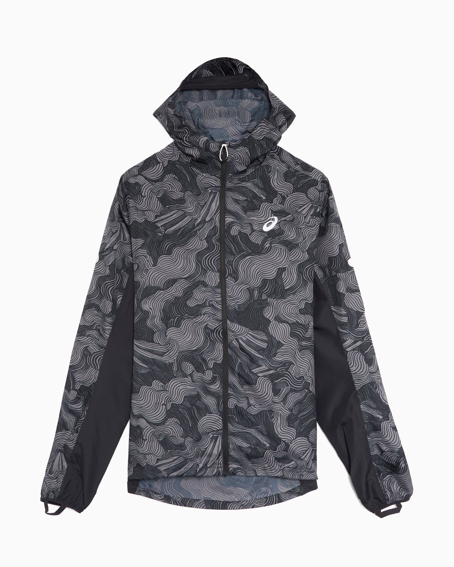 Chaqueta impermeable Relaxed ASICS Fujitrail Packable para hombre