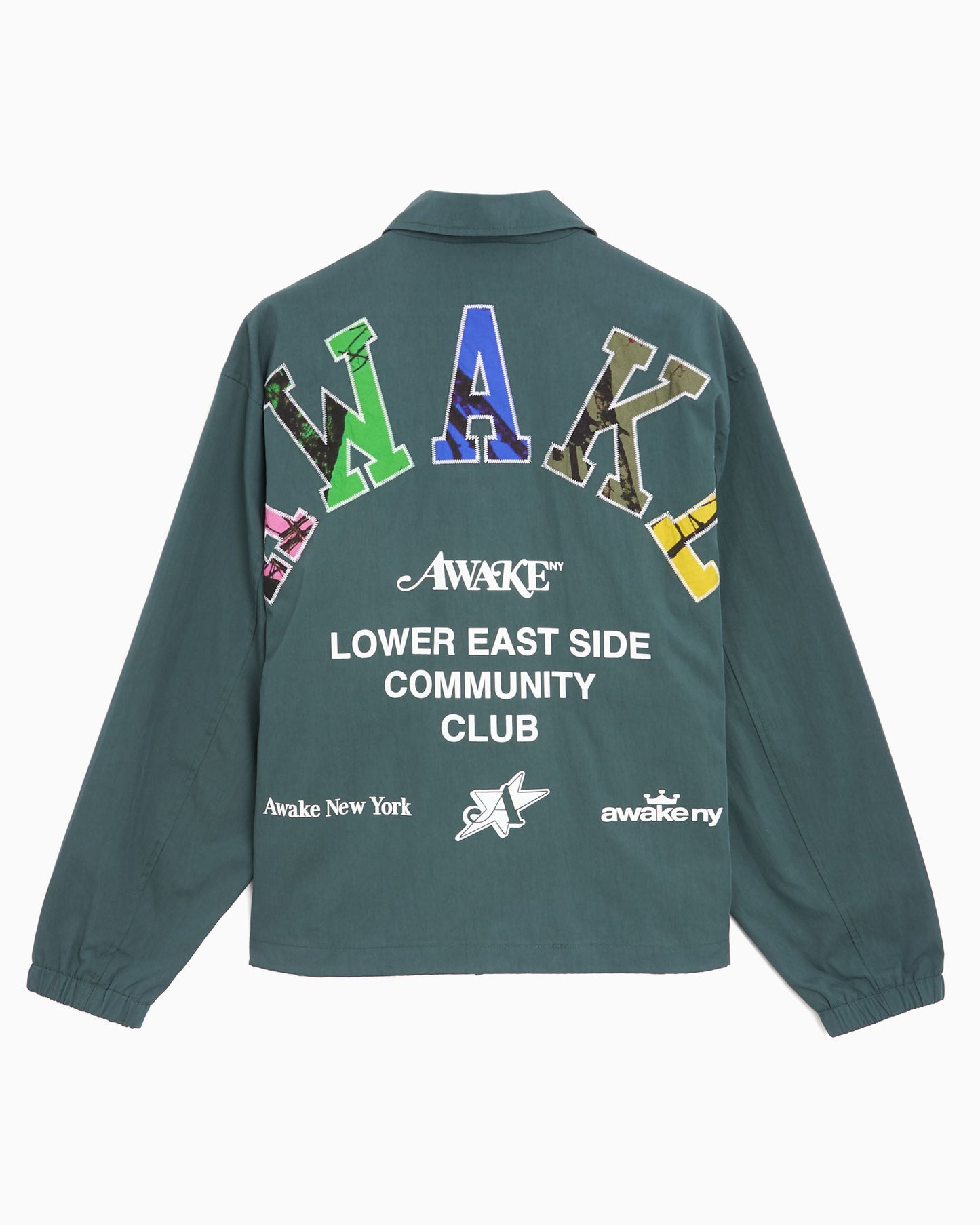 Chaqueta ligera con gráfico Awake NY LES Community para hombre