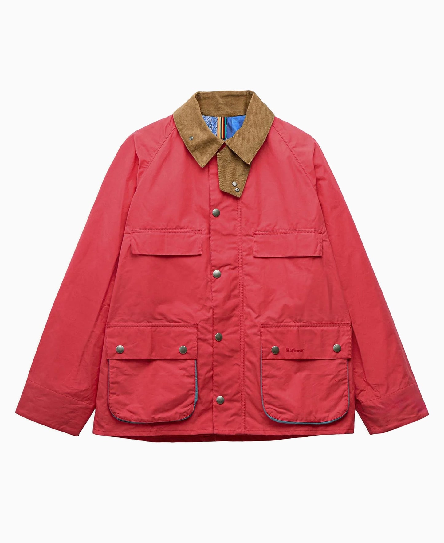 Chaqueta impermeable Relaxed Barbour x Paul Smith Sugarlump Bedale para hombre