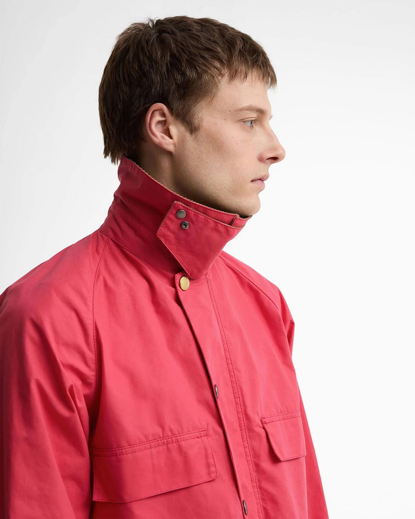Chaqueta impermeable Relaxed Barbour x Paul Smith Sugarlump Bedale para hombre