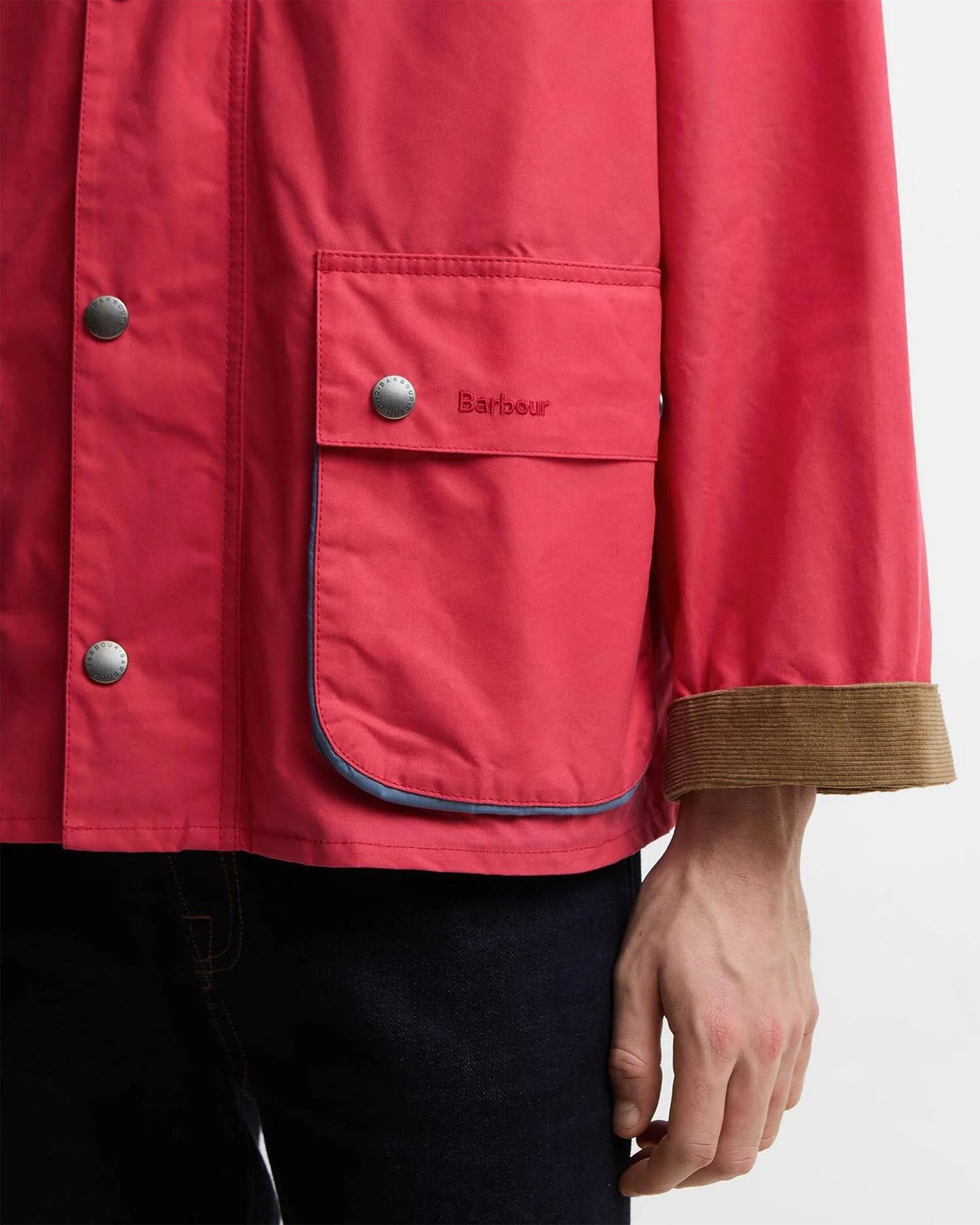 Chaqueta impermeable Relaxed Barbour x Paul Smith Sugarlump Bedale para hombre