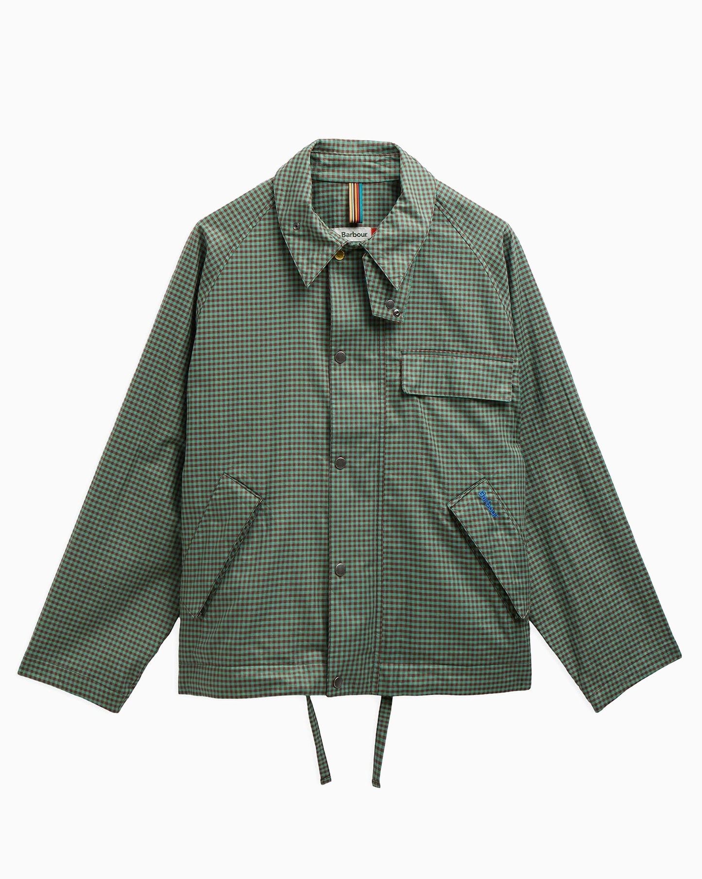 Chaqueta ligera de cuadros Oversize Barbour x Paul Smith Transport para hombre