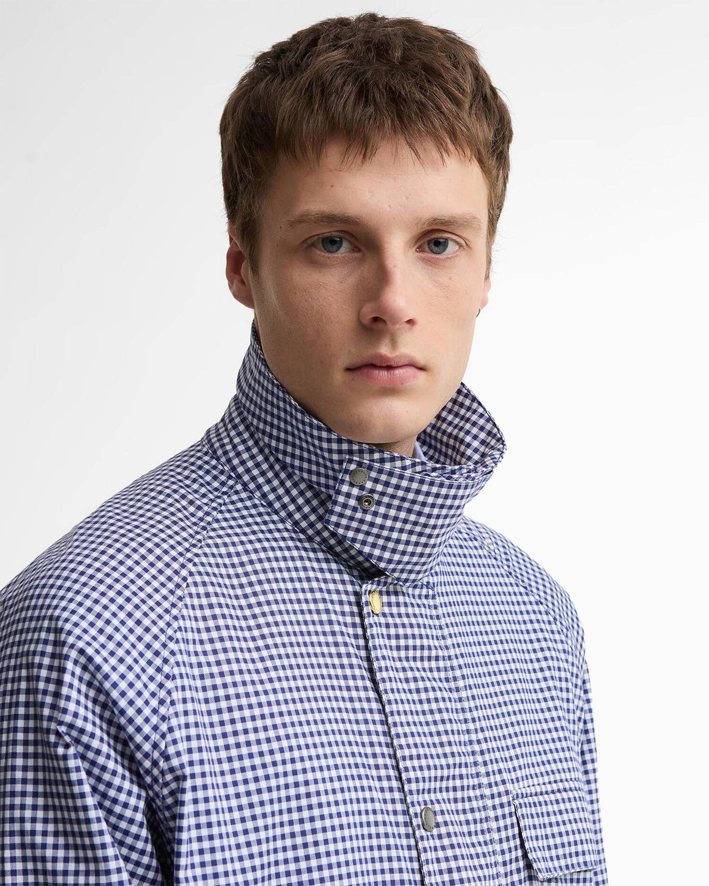 Chaqueta ligera de cuadros Oversize Barbour x Paul Smith Transport para hombre