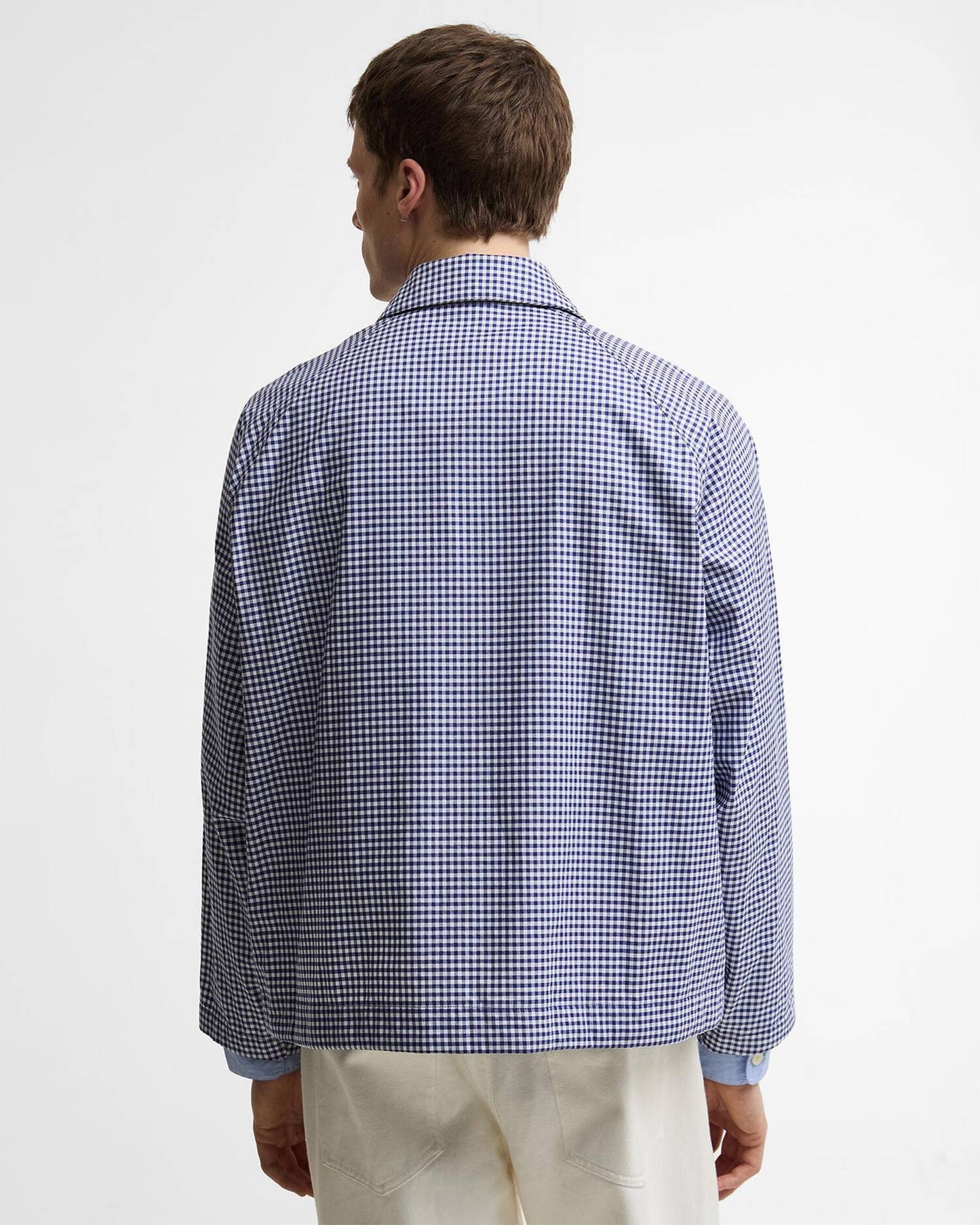 Chaqueta ligera de cuadros Oversize Barbour x Paul Smith Transport para hombre
