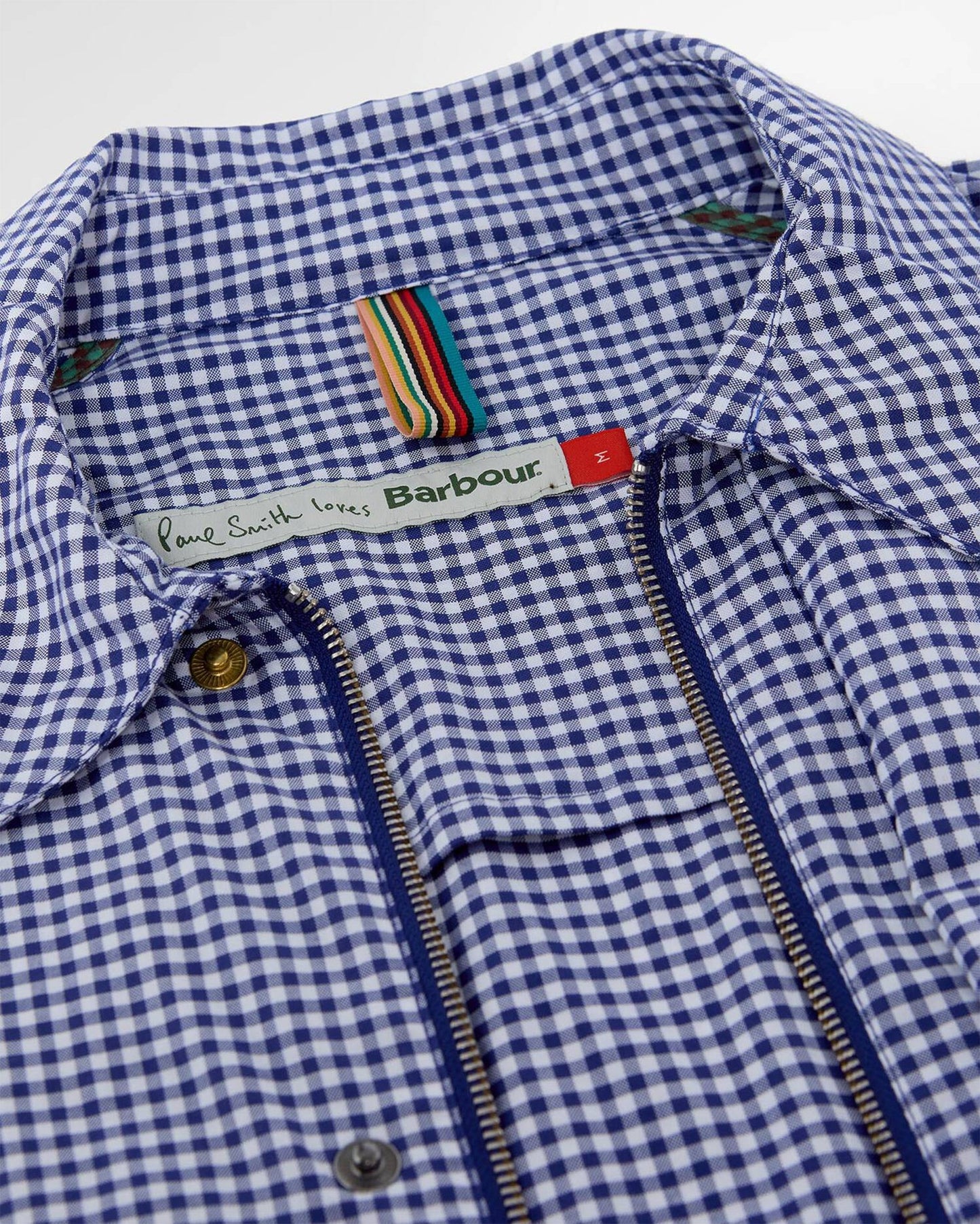Chaqueta ligera de cuadros Oversize Barbour x Paul Smith Transport para hombre