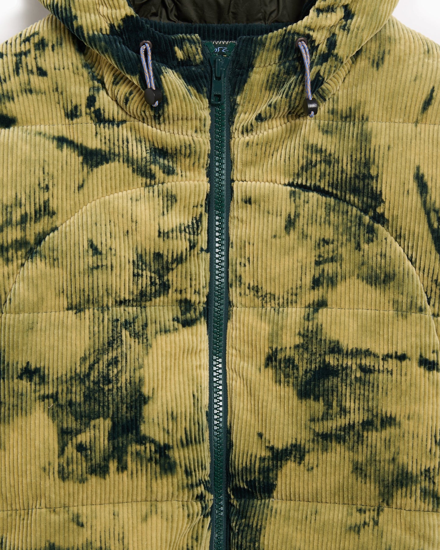 Chaqueta de plumas Brain Dead Bleach Dyed Dimension para hombre