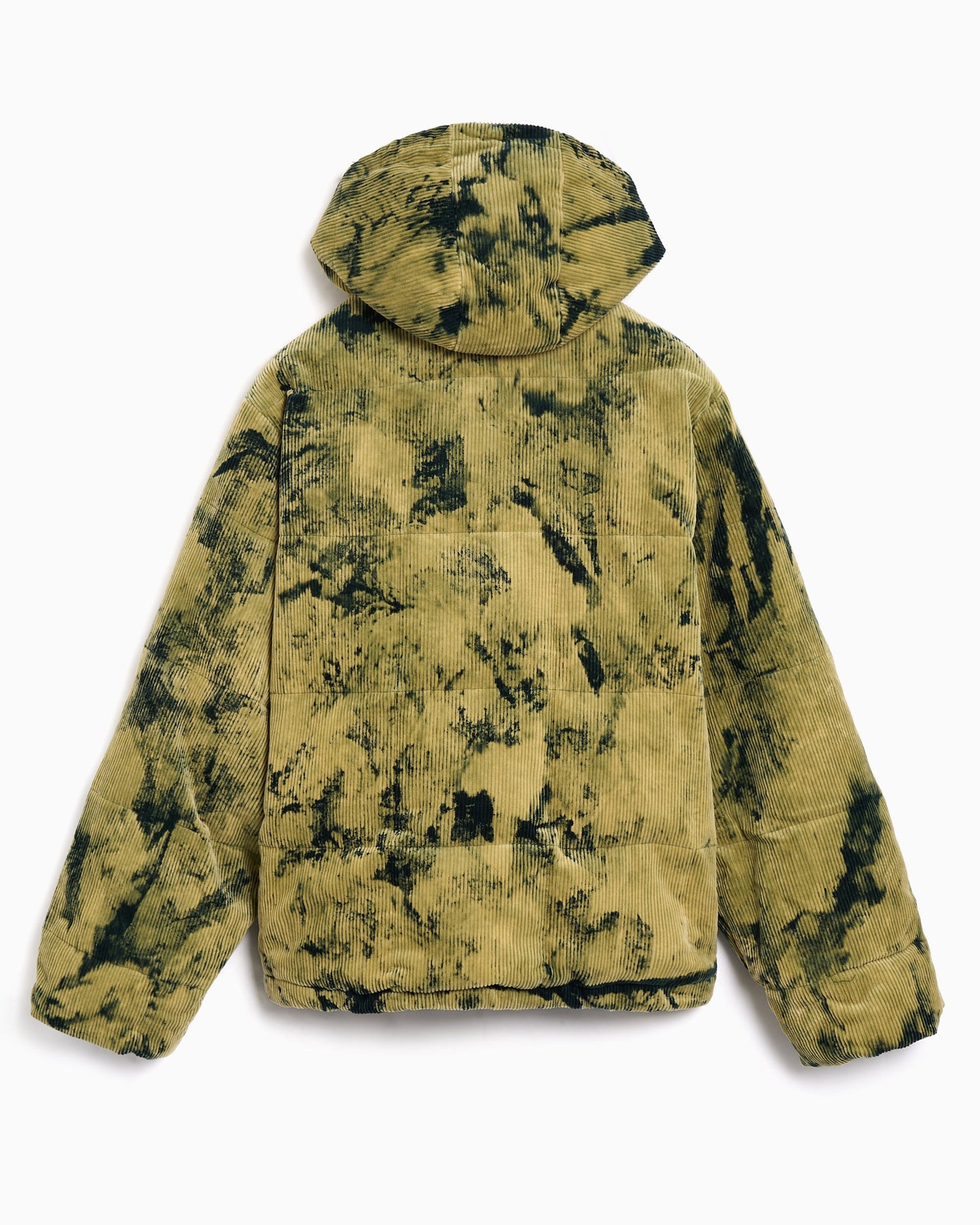 Chaqueta de plumas Brain Dead Bleach Dyed Dimension para hombre
