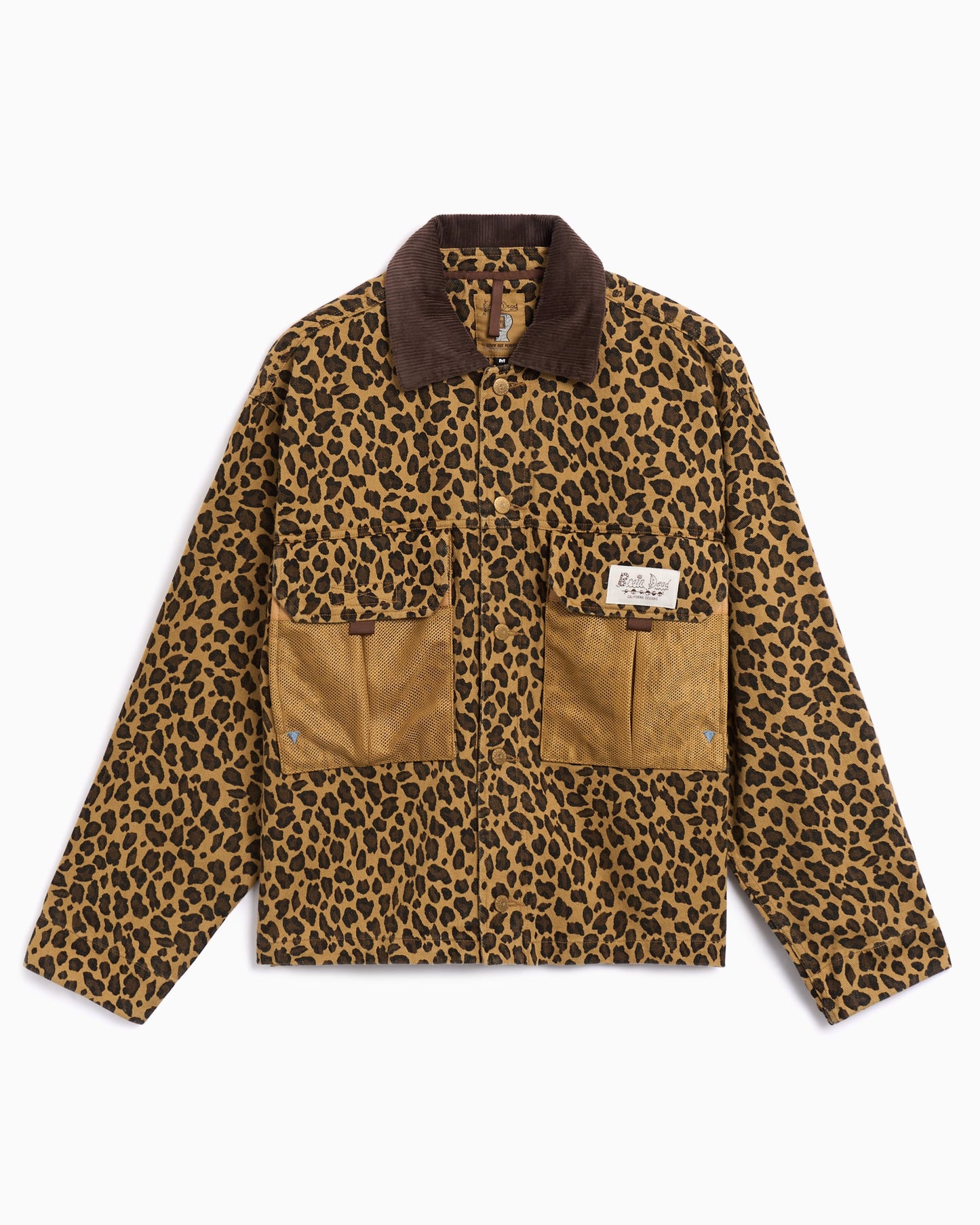Chaqueta vaquera Crop Brain Dead para hombre