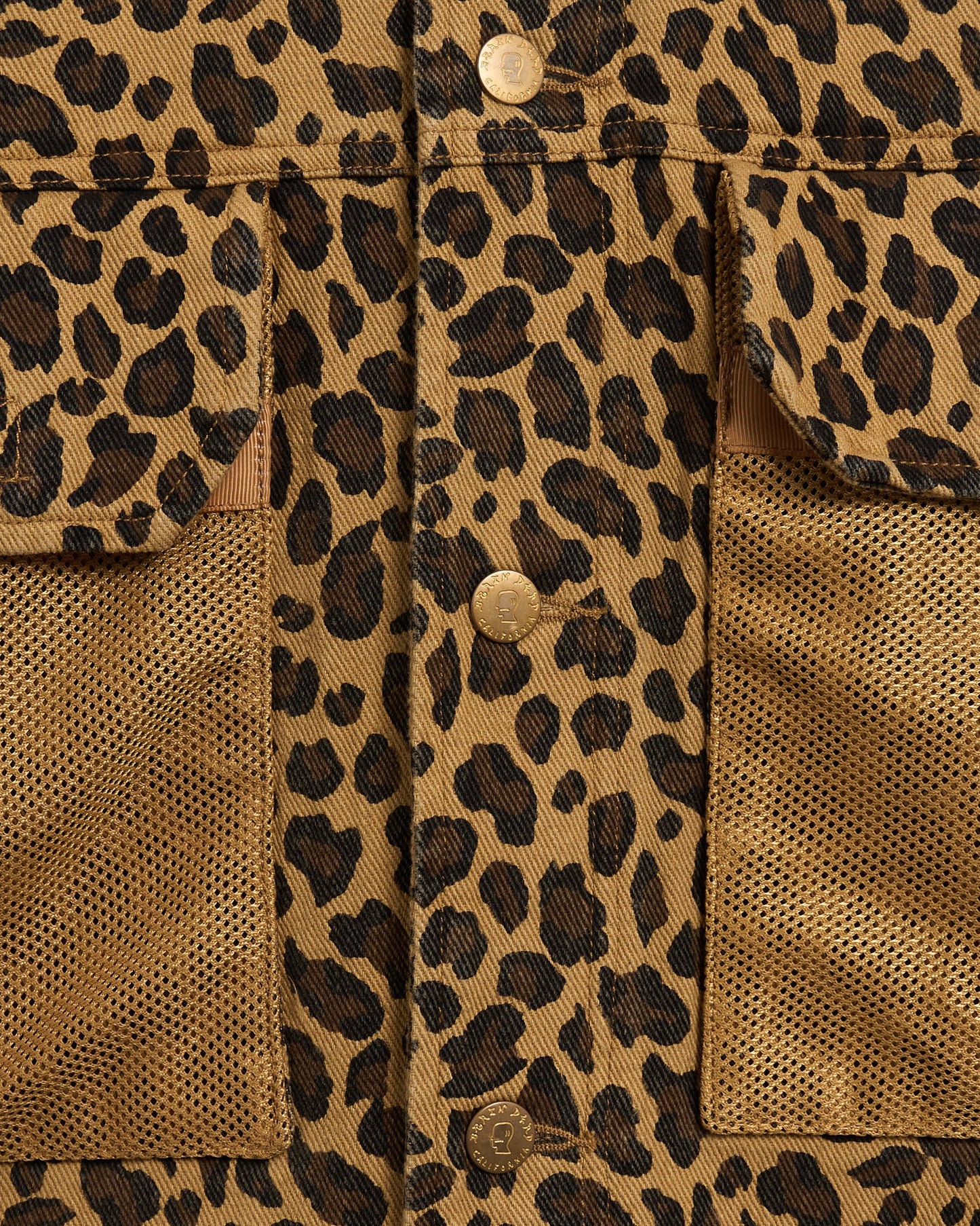 Chaqueta vaquera Crop Brain Dead para hombre