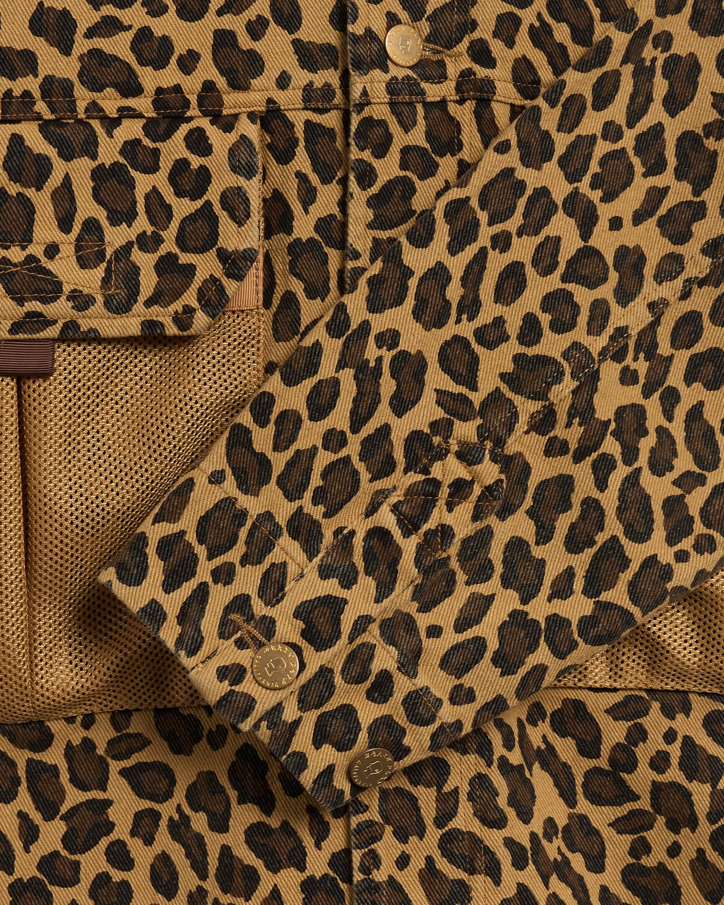 Chaqueta vaquera Crop Brain Dead para hombre