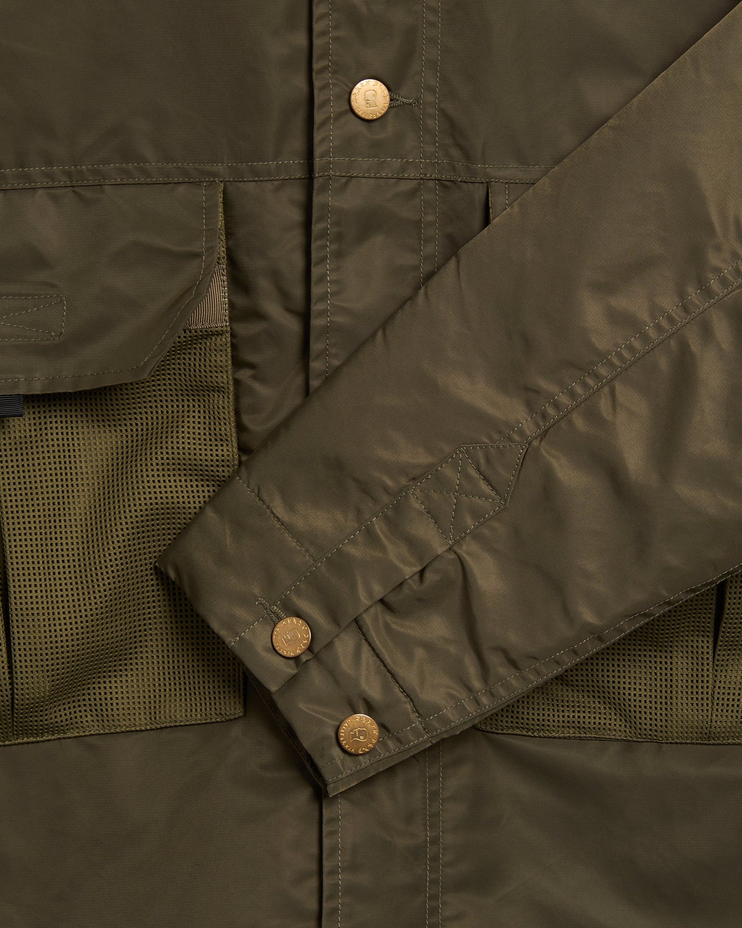 Chaqueta impermeable Crop Brain Dead para hombre