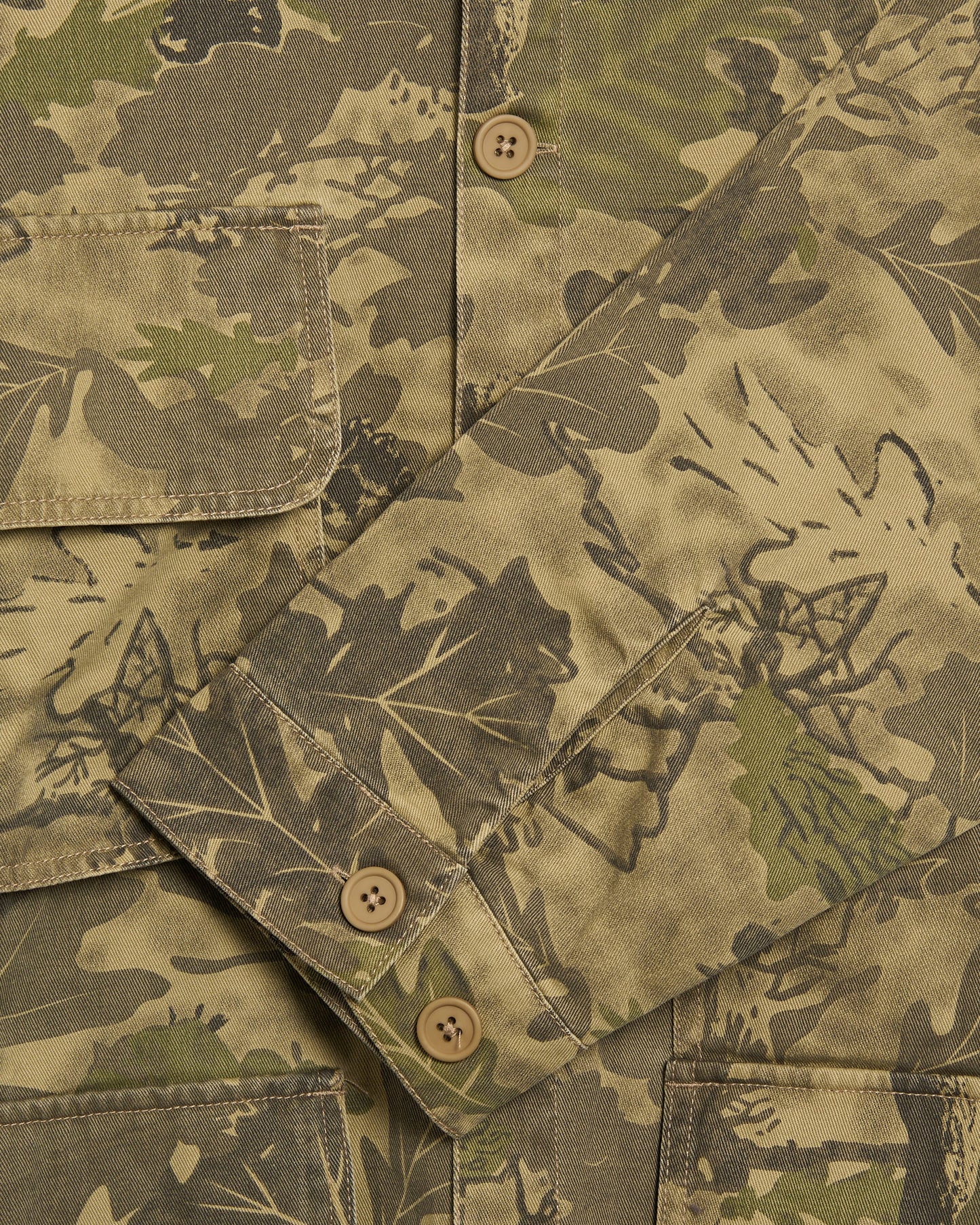Work Jacket camuflaje Brain Dead Military para hombre
