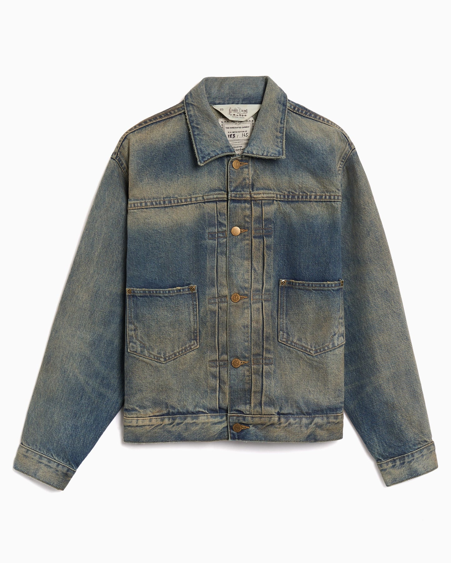 Chaqueta vaquera Boxy Brain Dead Trucker para hombre