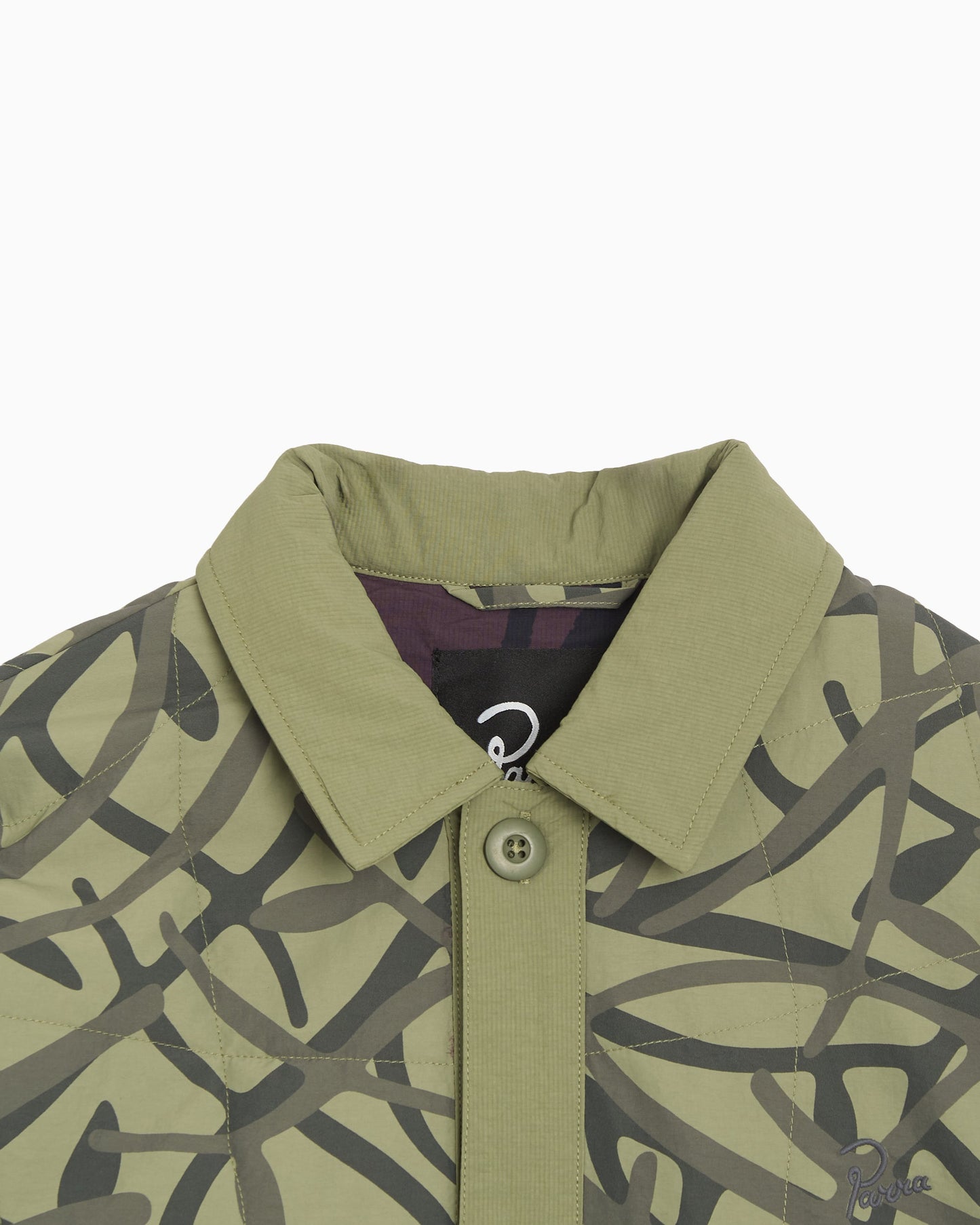 Chaqueta guateada con gráfico Boxy by Parra A Forest para hombre