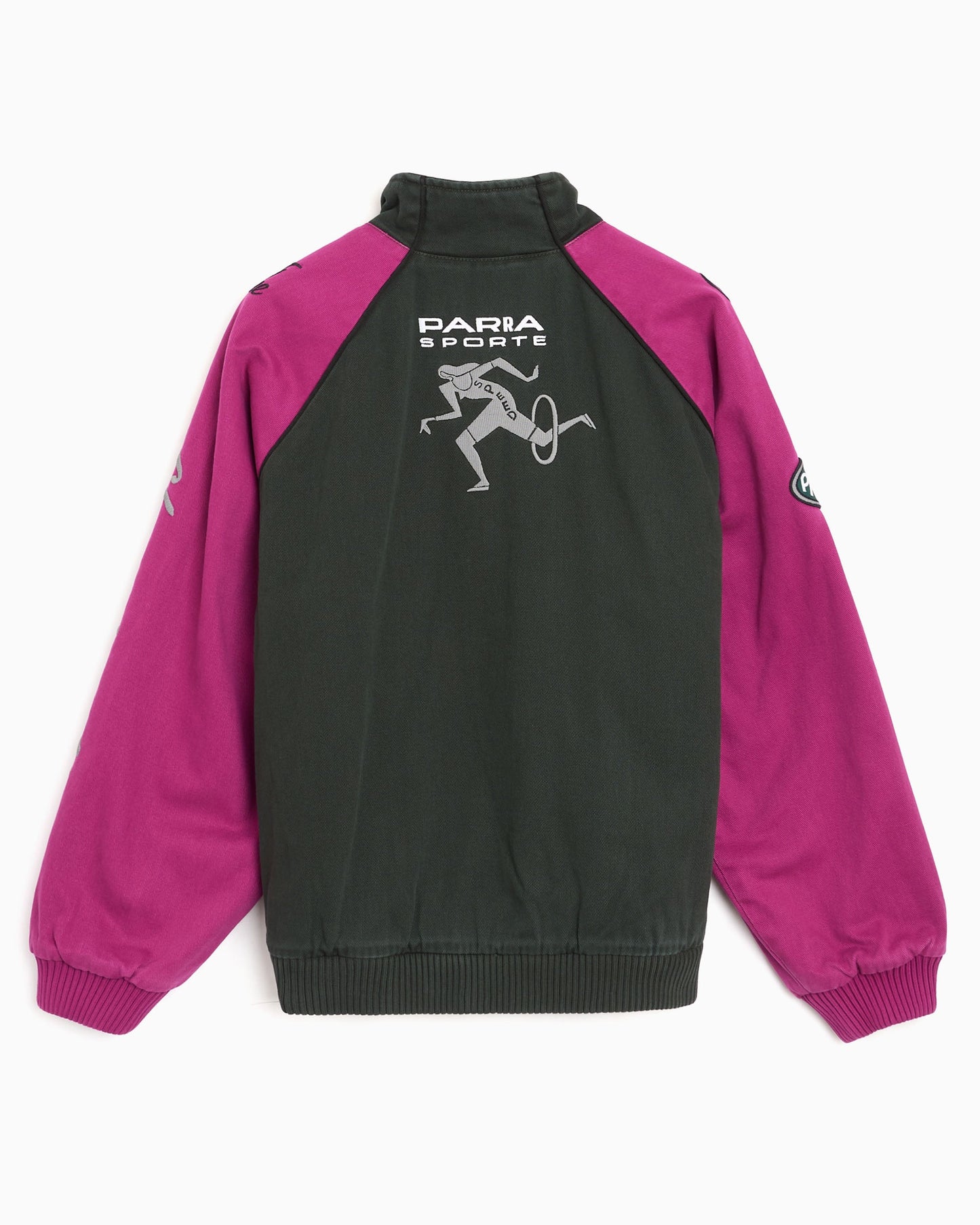 Bomber con parches Boxy by Parra Owl Meets Rat para hombre