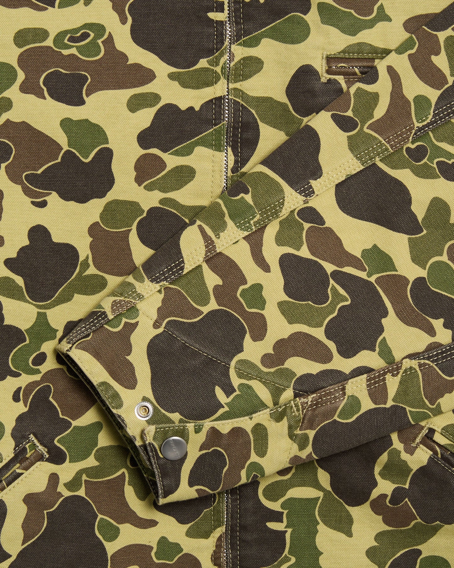 Work Jacket Carhartt WIP Duck Detroit Camo para hombre