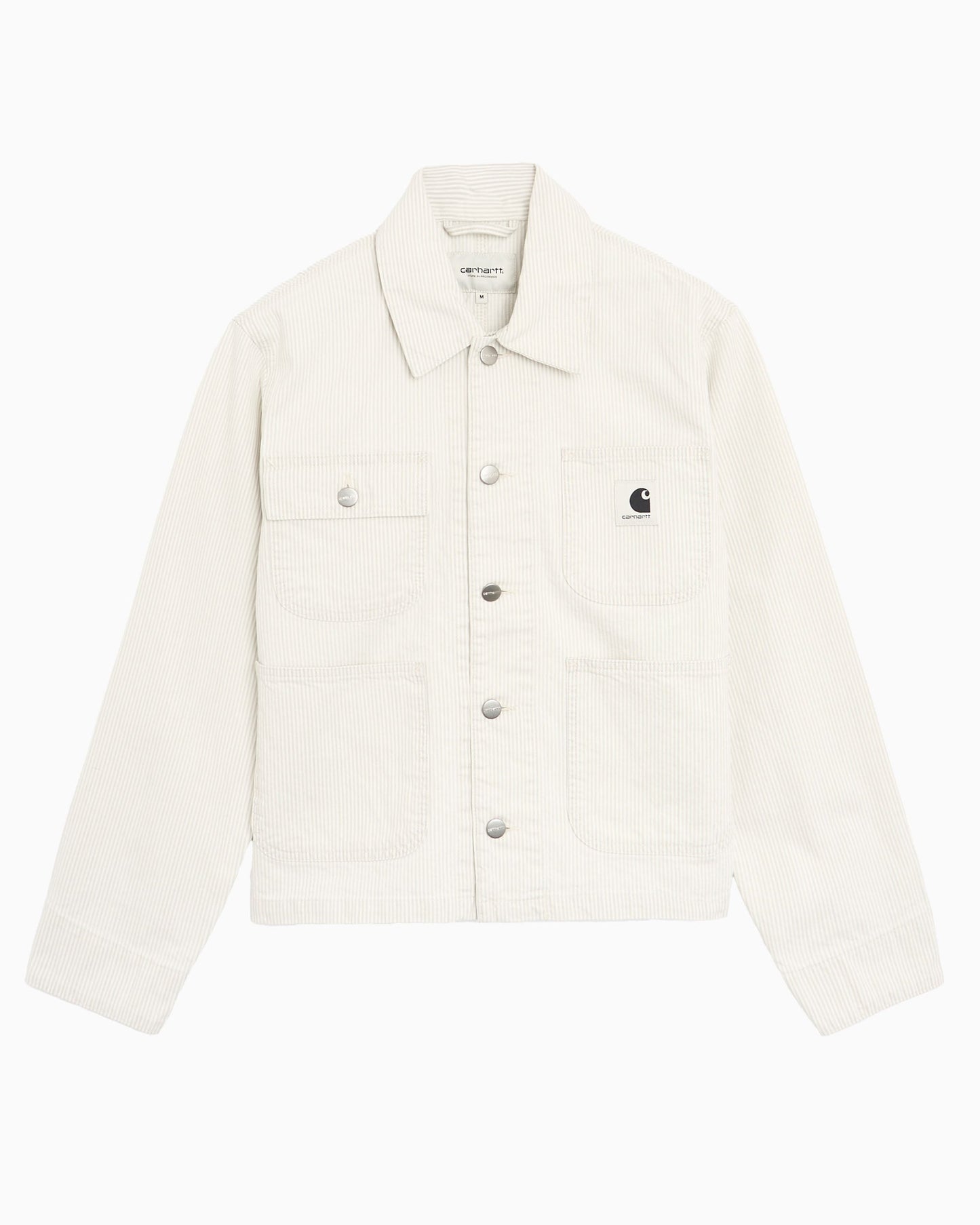 Chaqueta vaquera de rayas Relaxed Carhartt WIP Mercer Chore para mujer