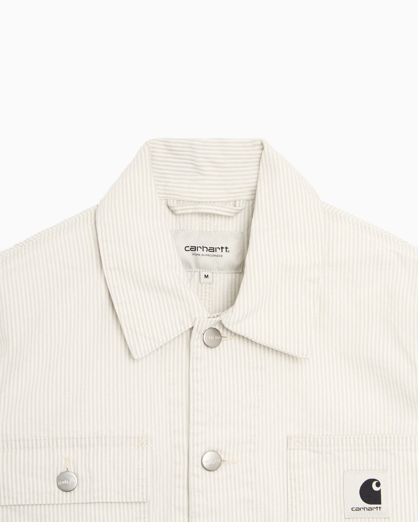 Chaqueta vaquera de rayas Relaxed Carhartt WIP Mercer Chore para mujer