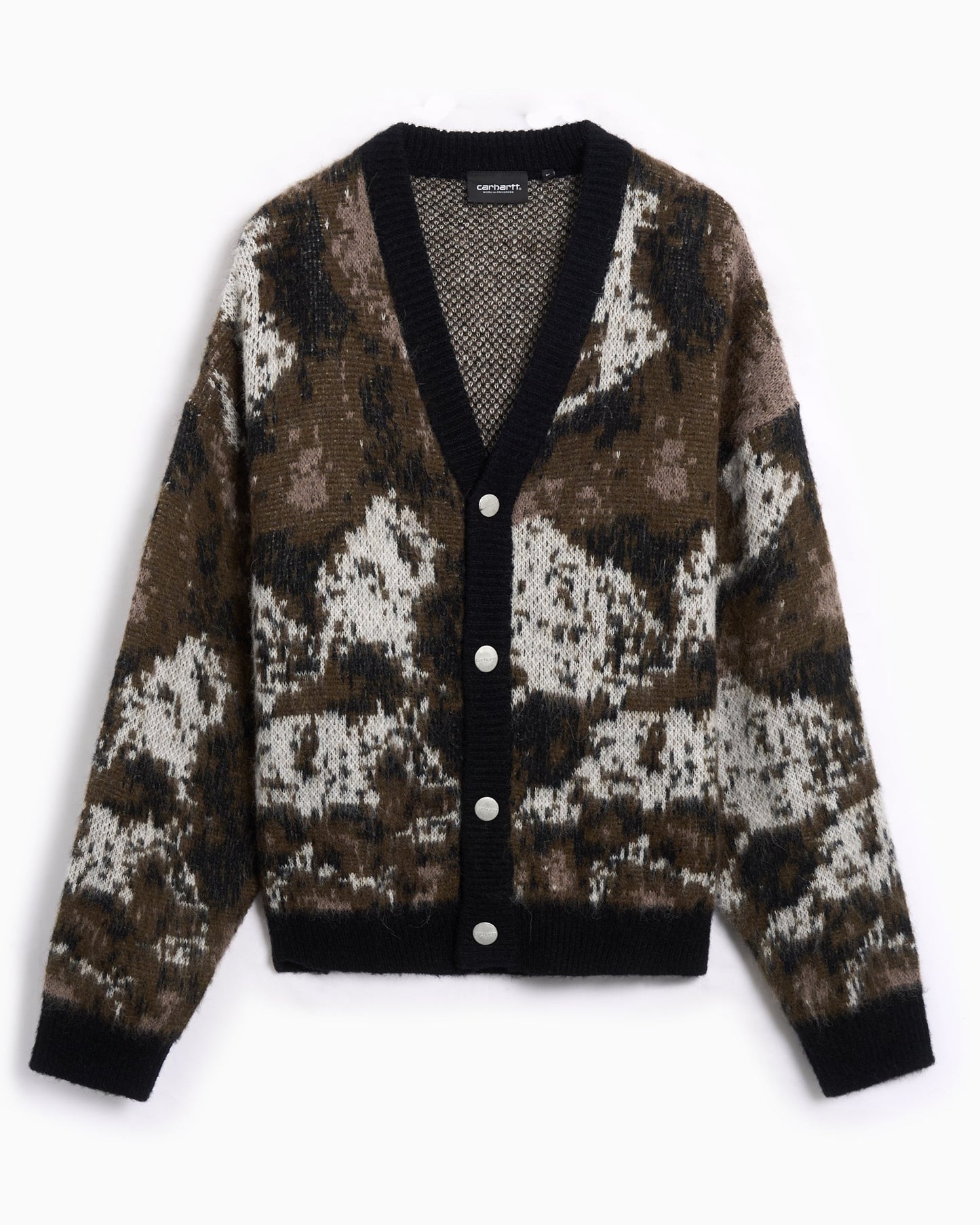 Cardigan Carhartt WIP Merlin Wild Dog Jacquard para mujer